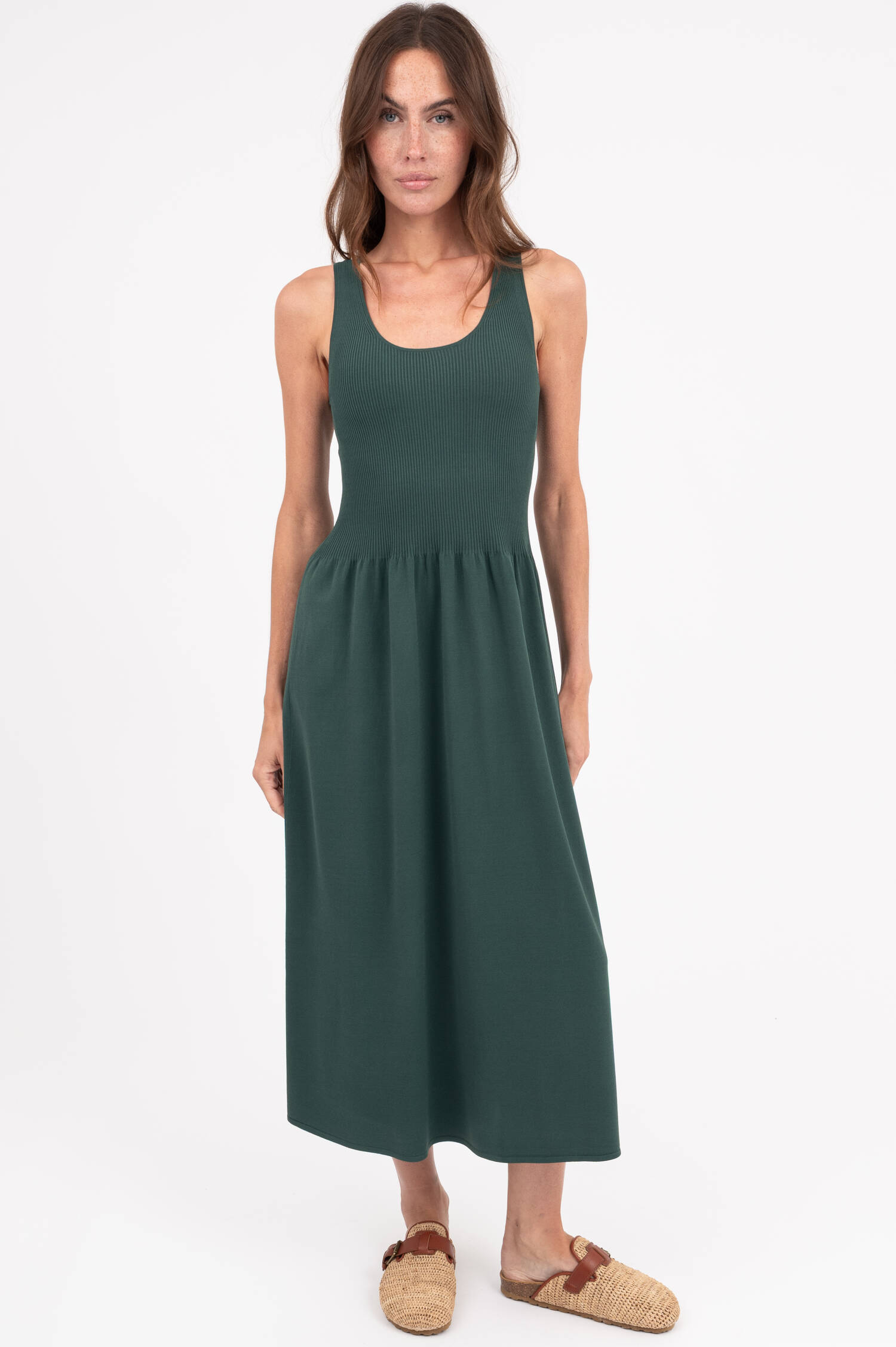 Kleid CALIBRI in Smaragdgrün Kleid CALIBRI in Smaragdgrün