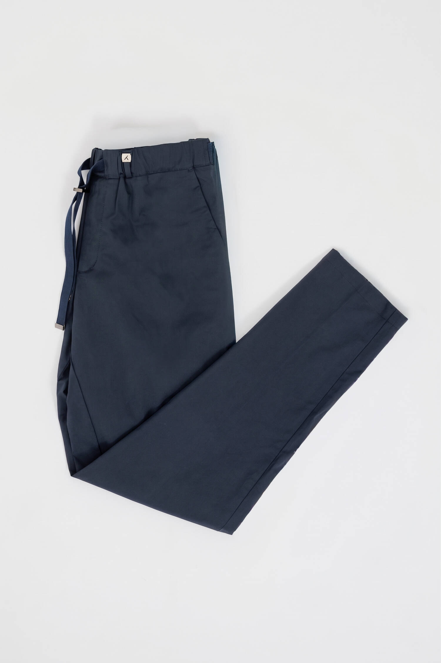 Chinohose aus Baumwoll-Mix in Navy
