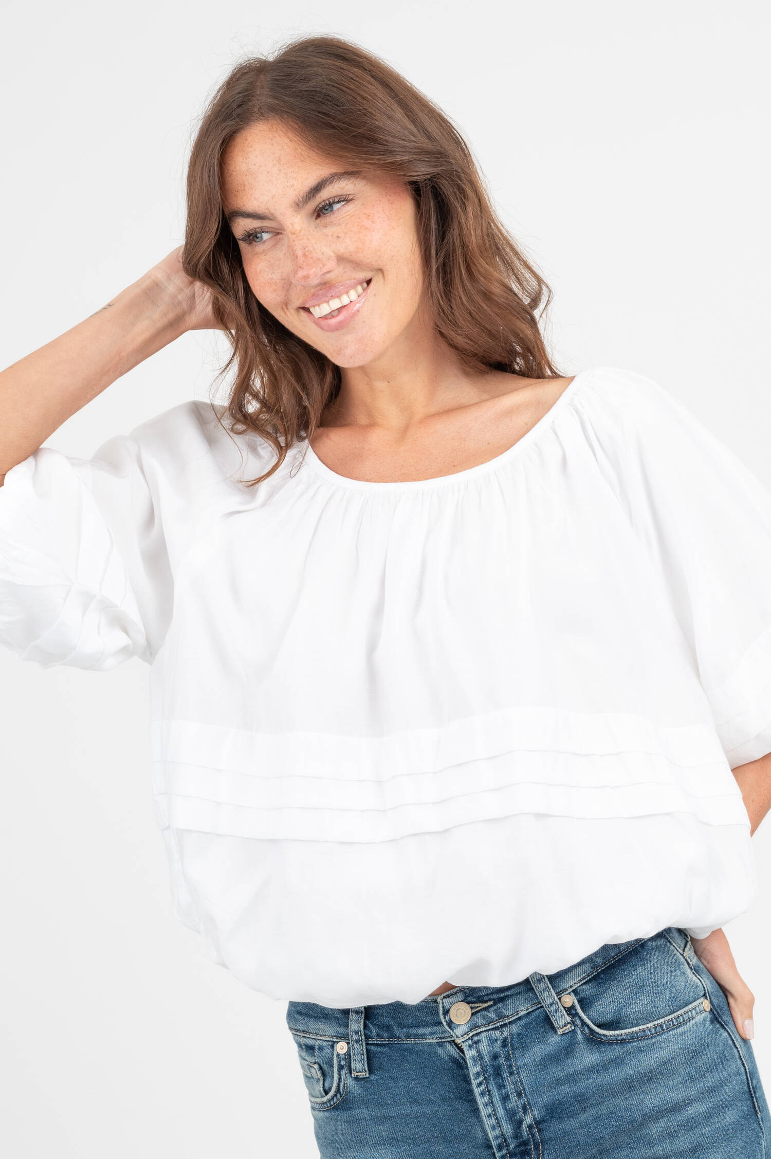 Bluse KELLY in Weiß