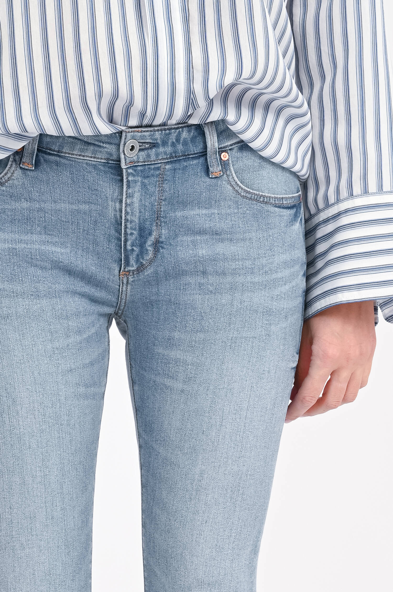 Slim Fit Jeans in Hellblau