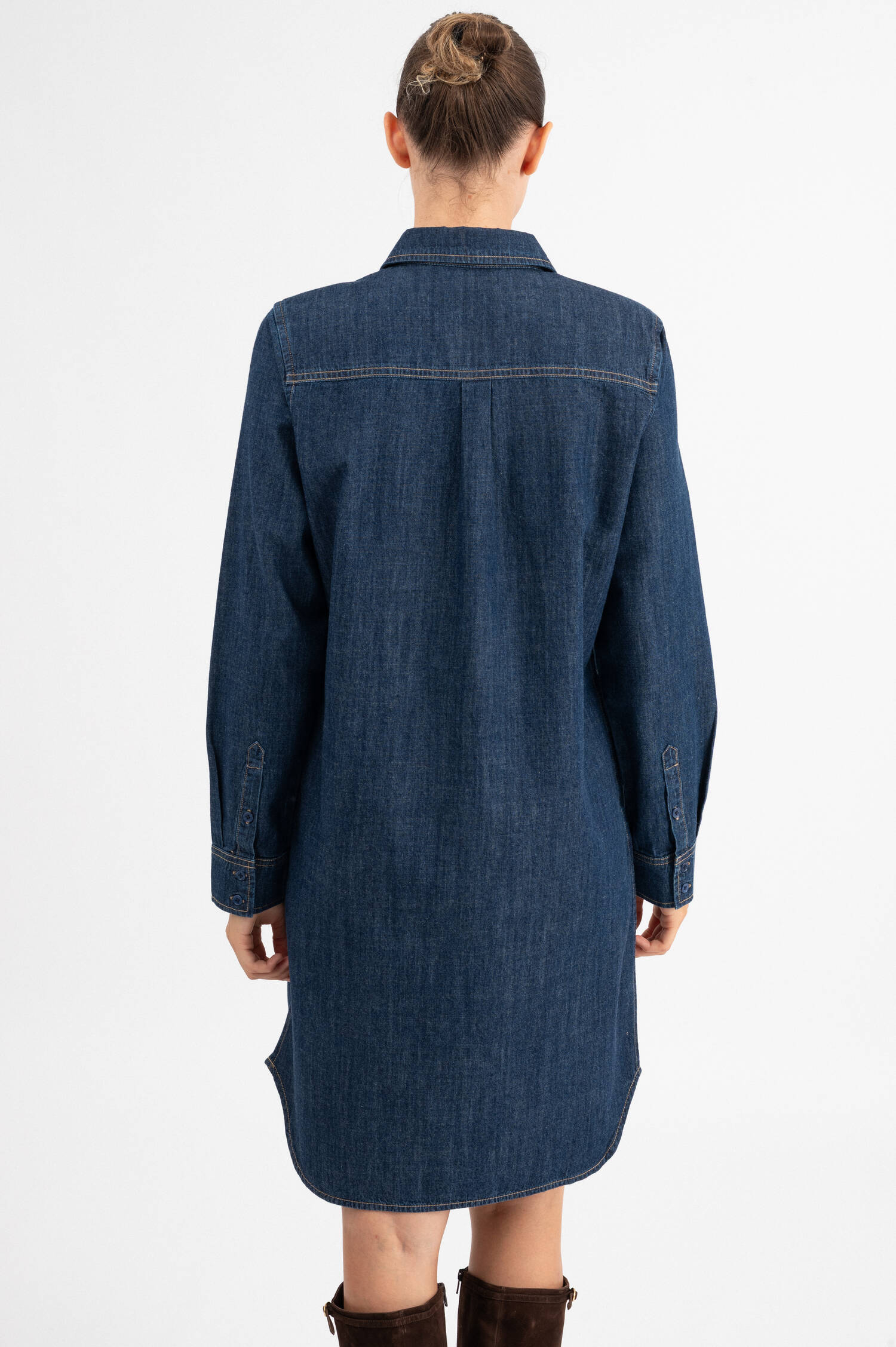 Denim-Kleid in Navy Denim-Kleid in Navy