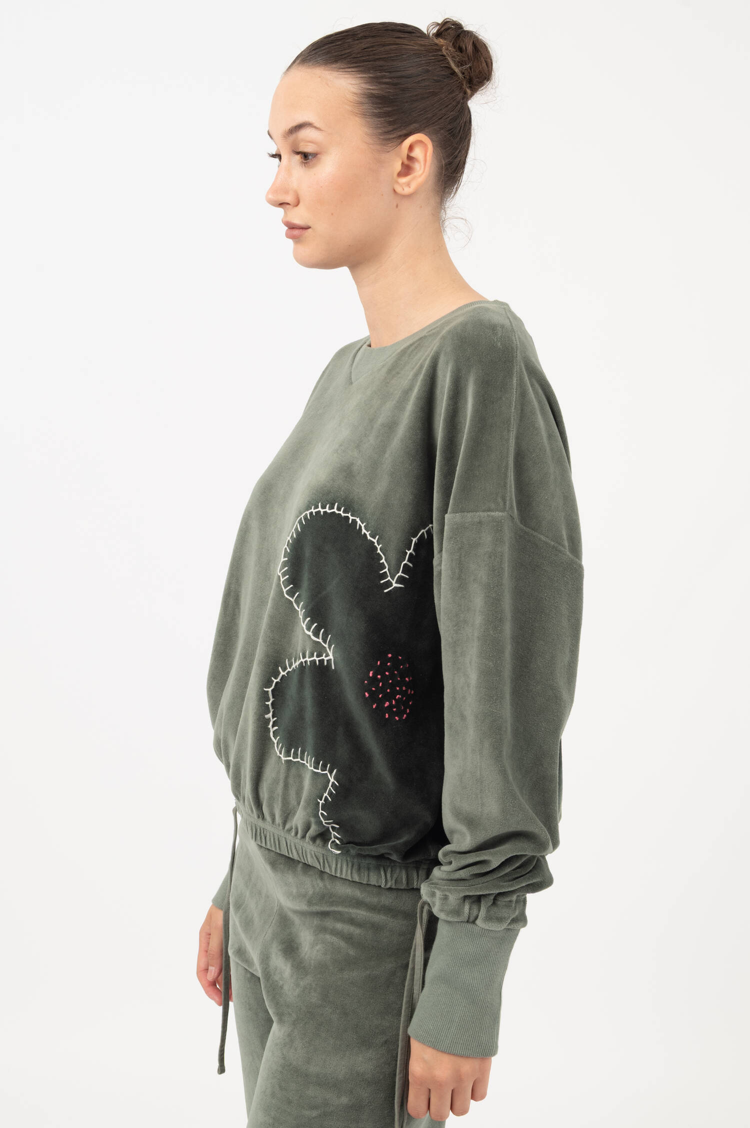 Sweater TOLI in Oliv Sweater TOLI in Oliv