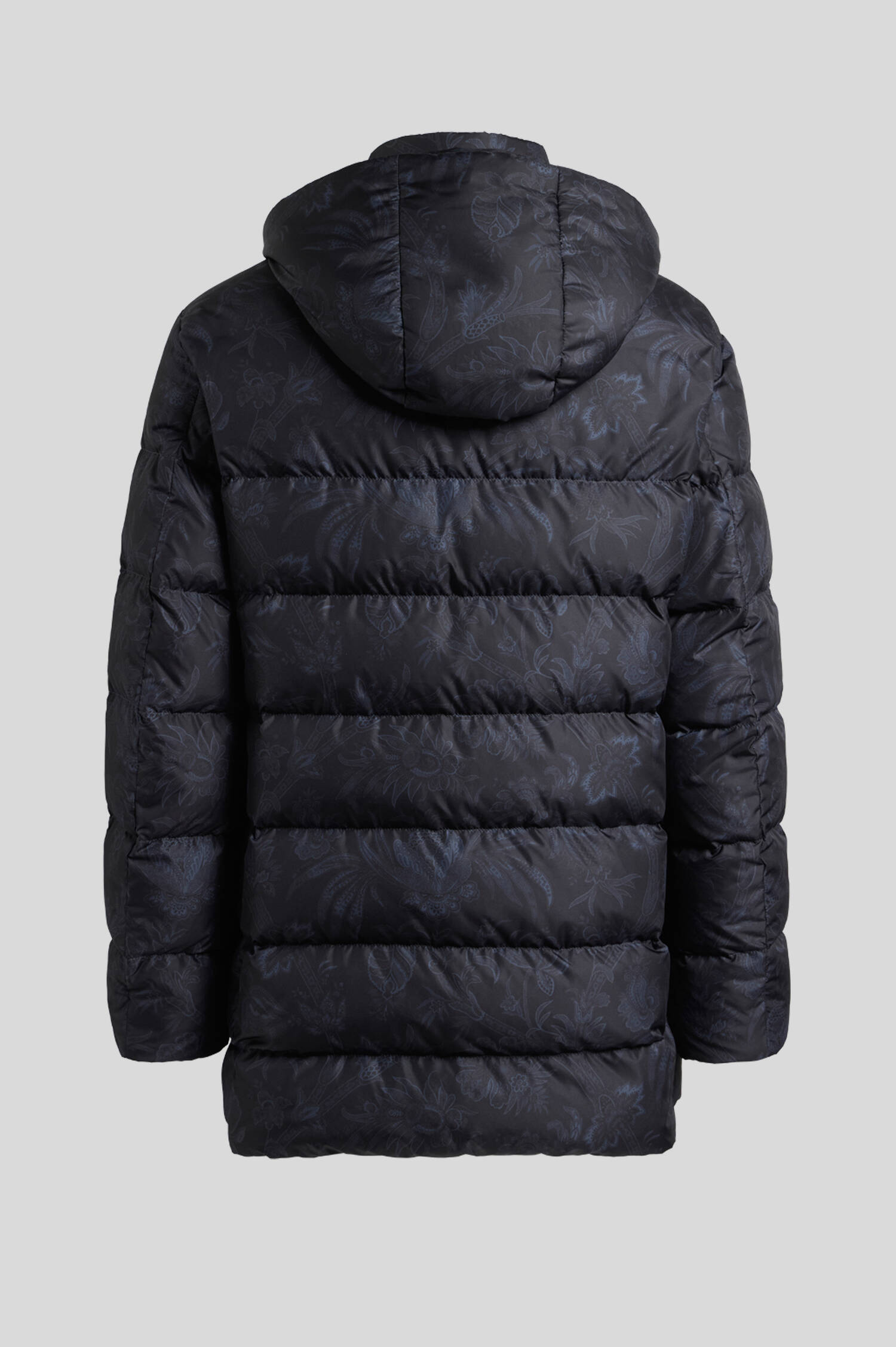 Pufferjacke mit Pasley Print in Navy Pufferjacke mit Pasley Print in Navy