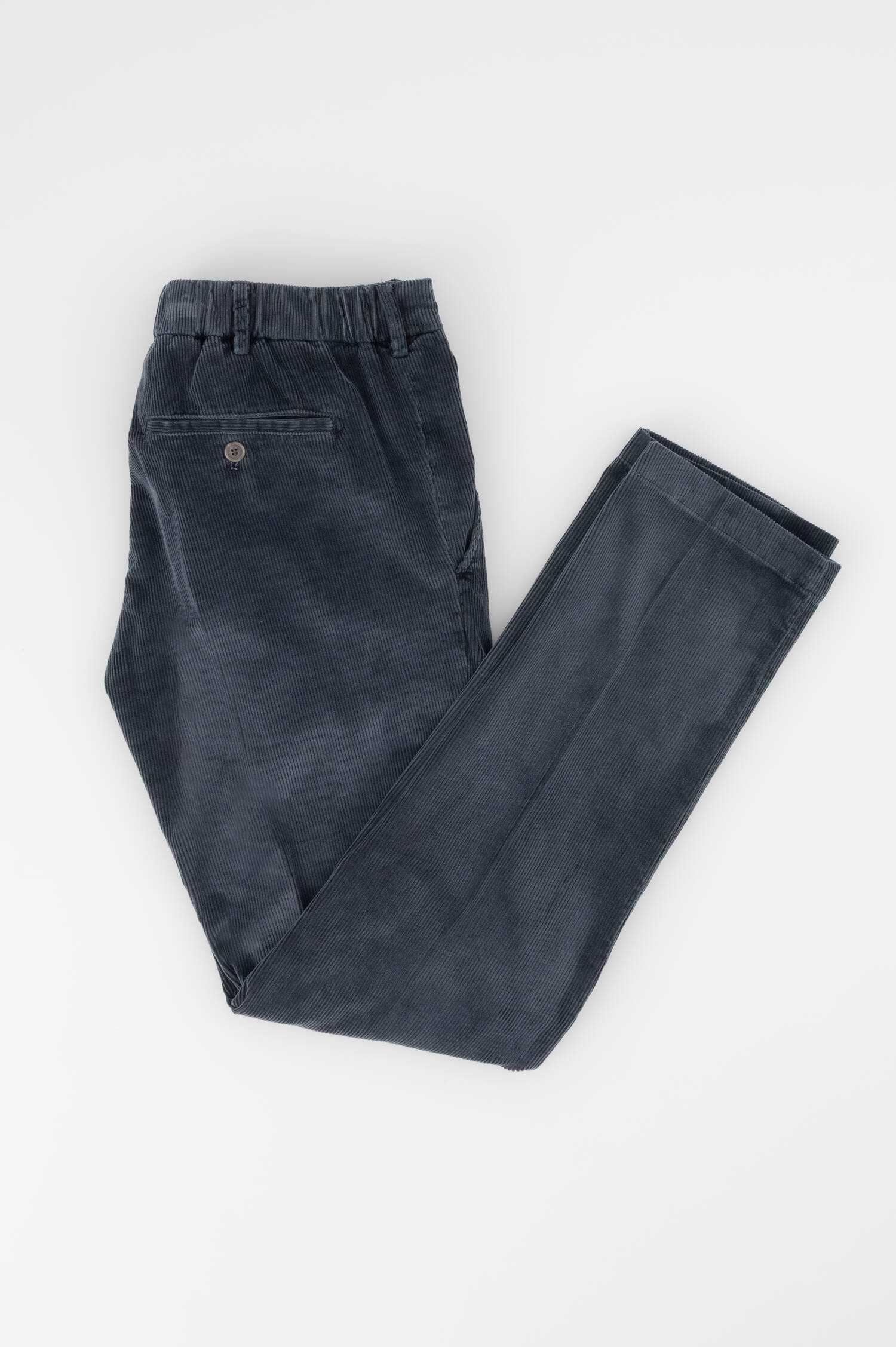 Cordhose mit Tunnelzug in Frosted Black Cordhose mit Tunnelzug in Frosted Black