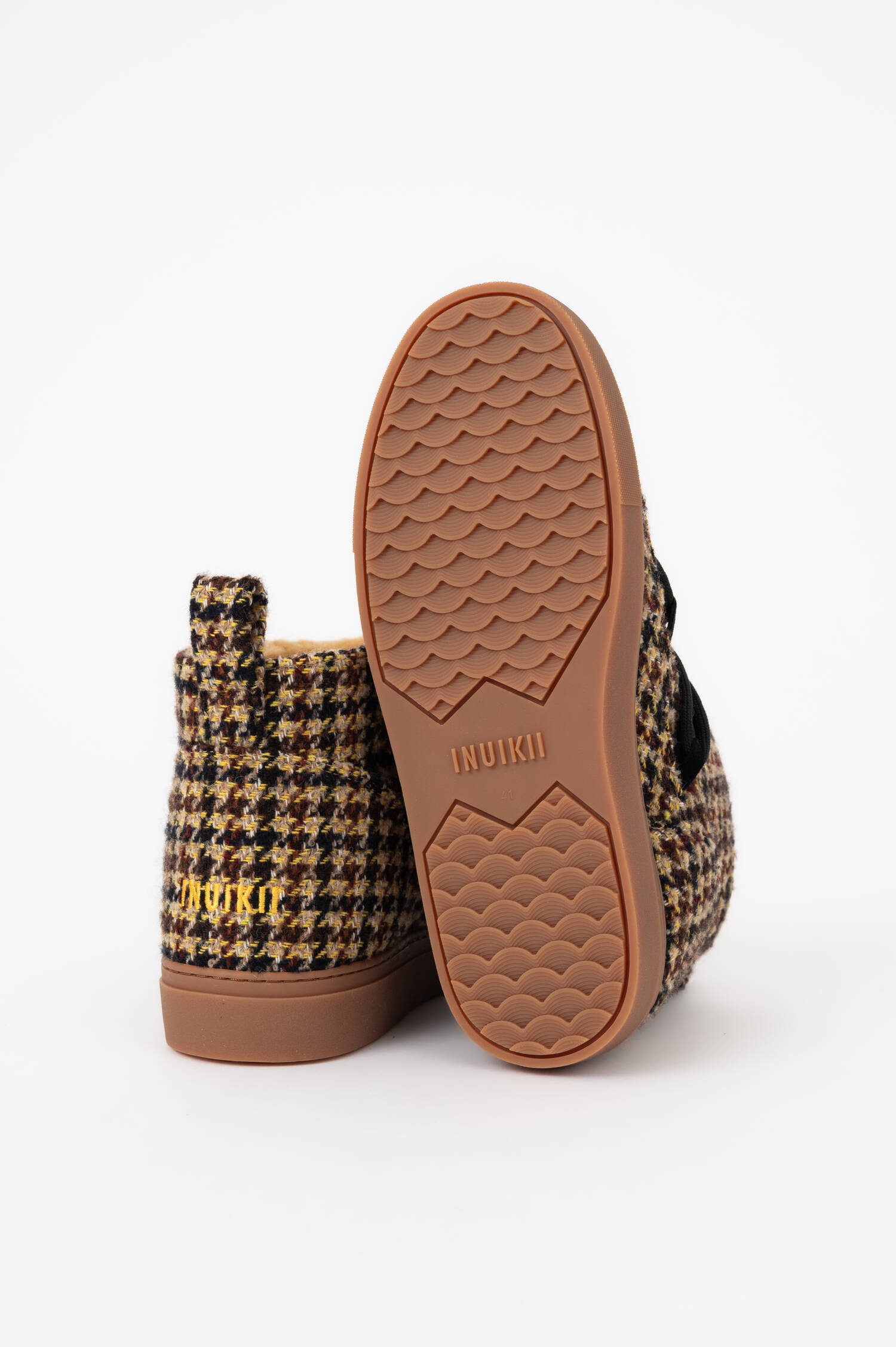 Winterschuh PLAID LOW in Beige Winterschuh PLAID LOW in Beige