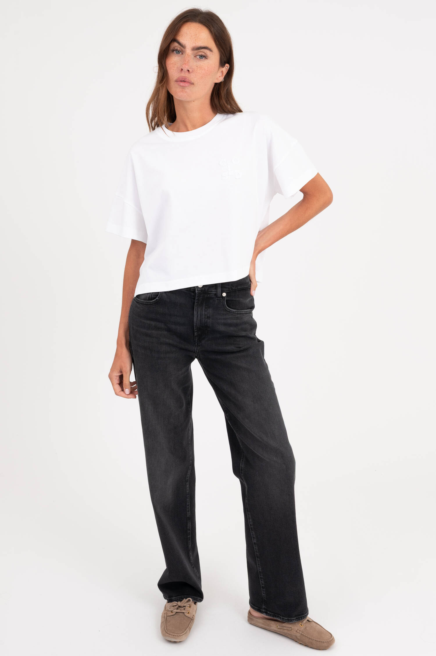 Oversize T-Shirt in Weiß Oversize T-Shirt in Weiß