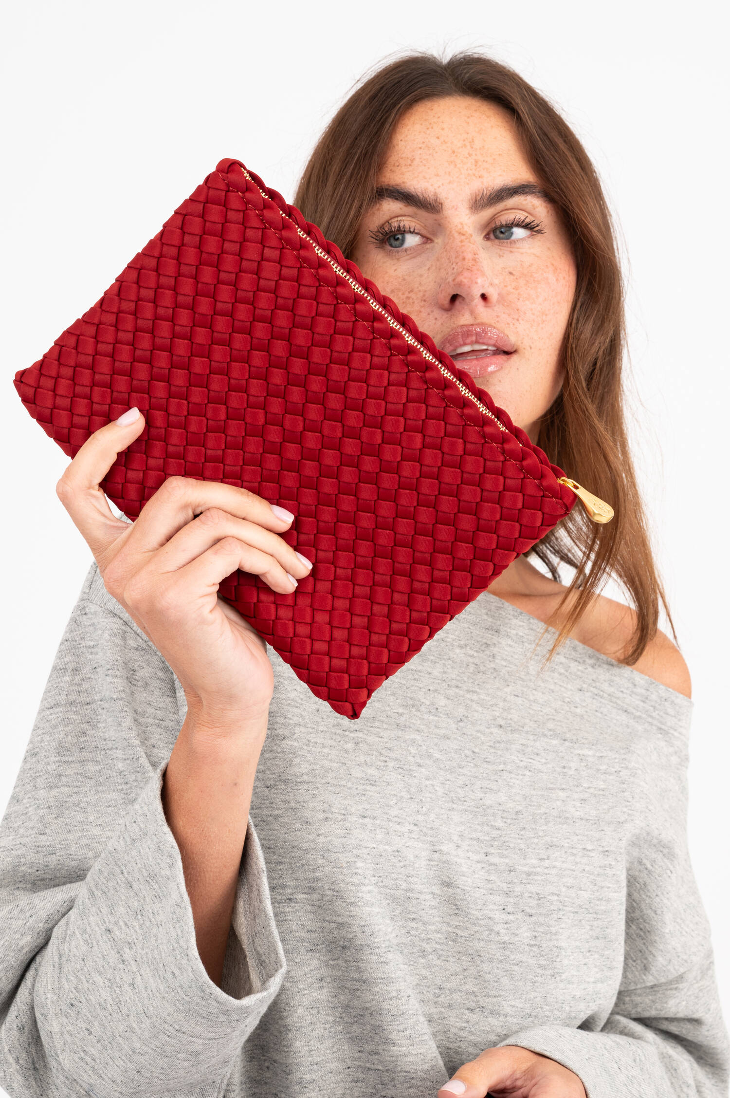 Shopper ST.BARTH MEDIUM in Burgundy