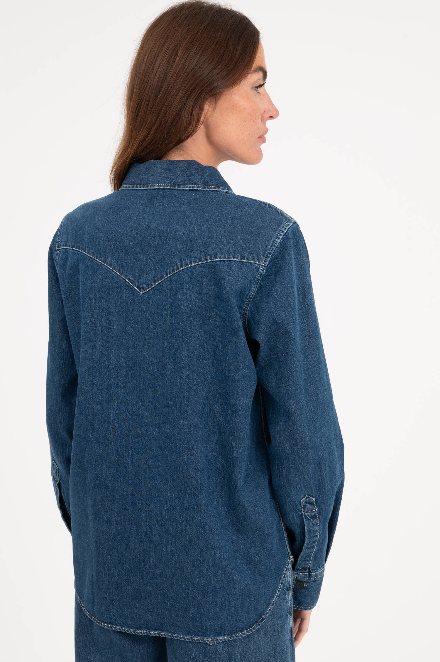 Jeanshemd in Dunkelblau Jeanshemd in Dunkelblau