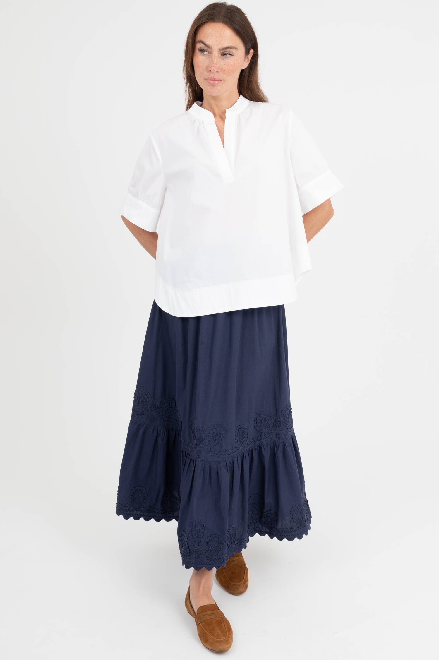 Bluse TOGETHER in Weiß Bluse TOGETHER in Weiß