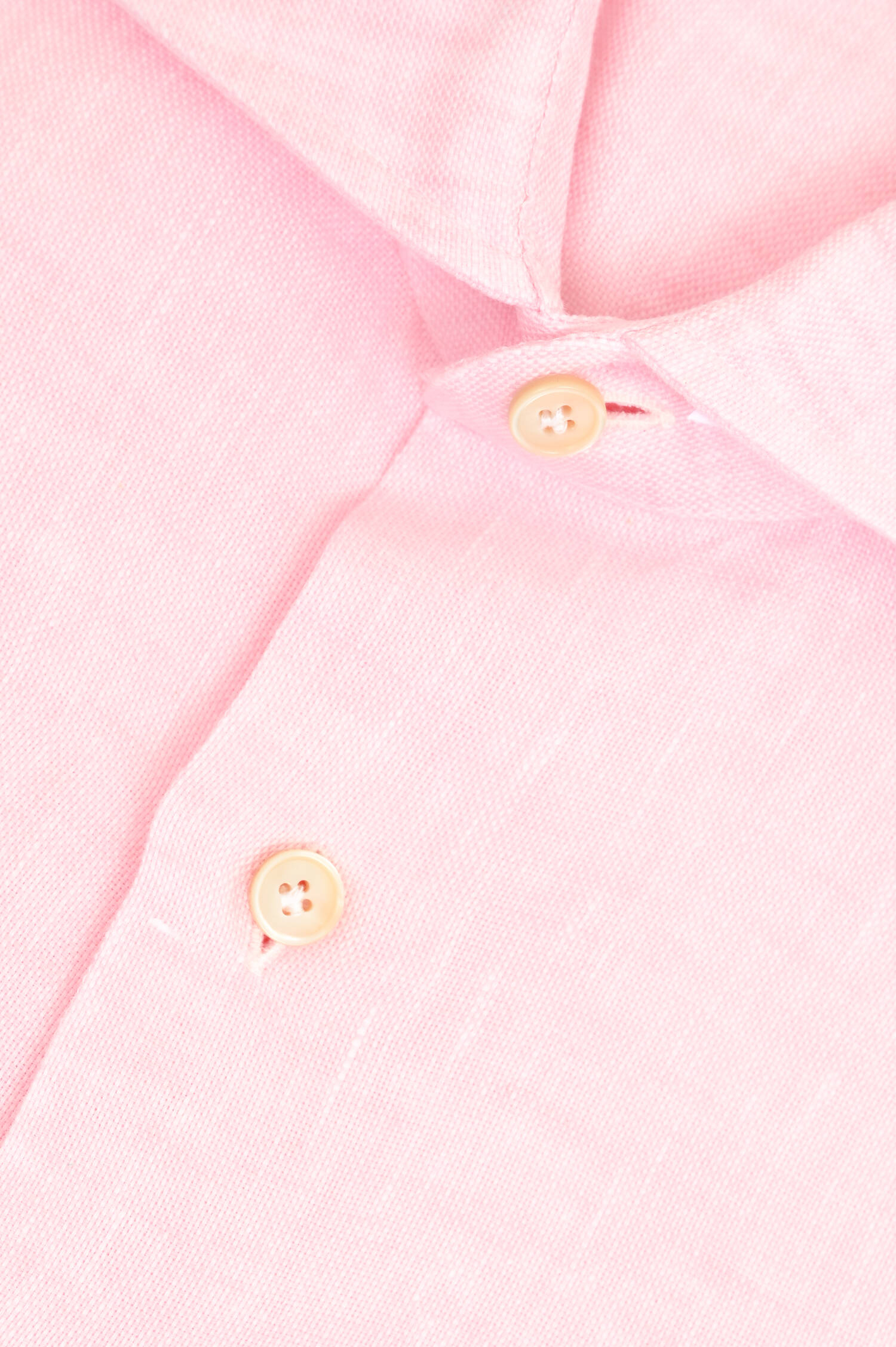 Hemd aus reinem Leinen in Rosa