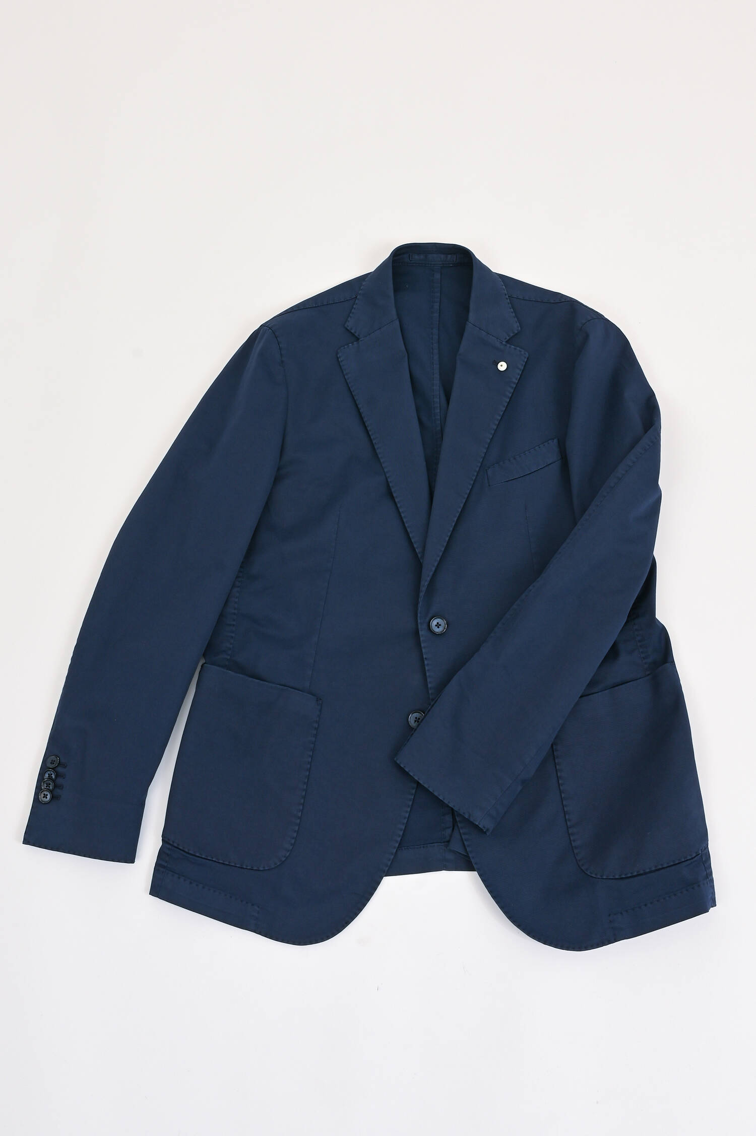 Anzug aus Baumwolle in Navy