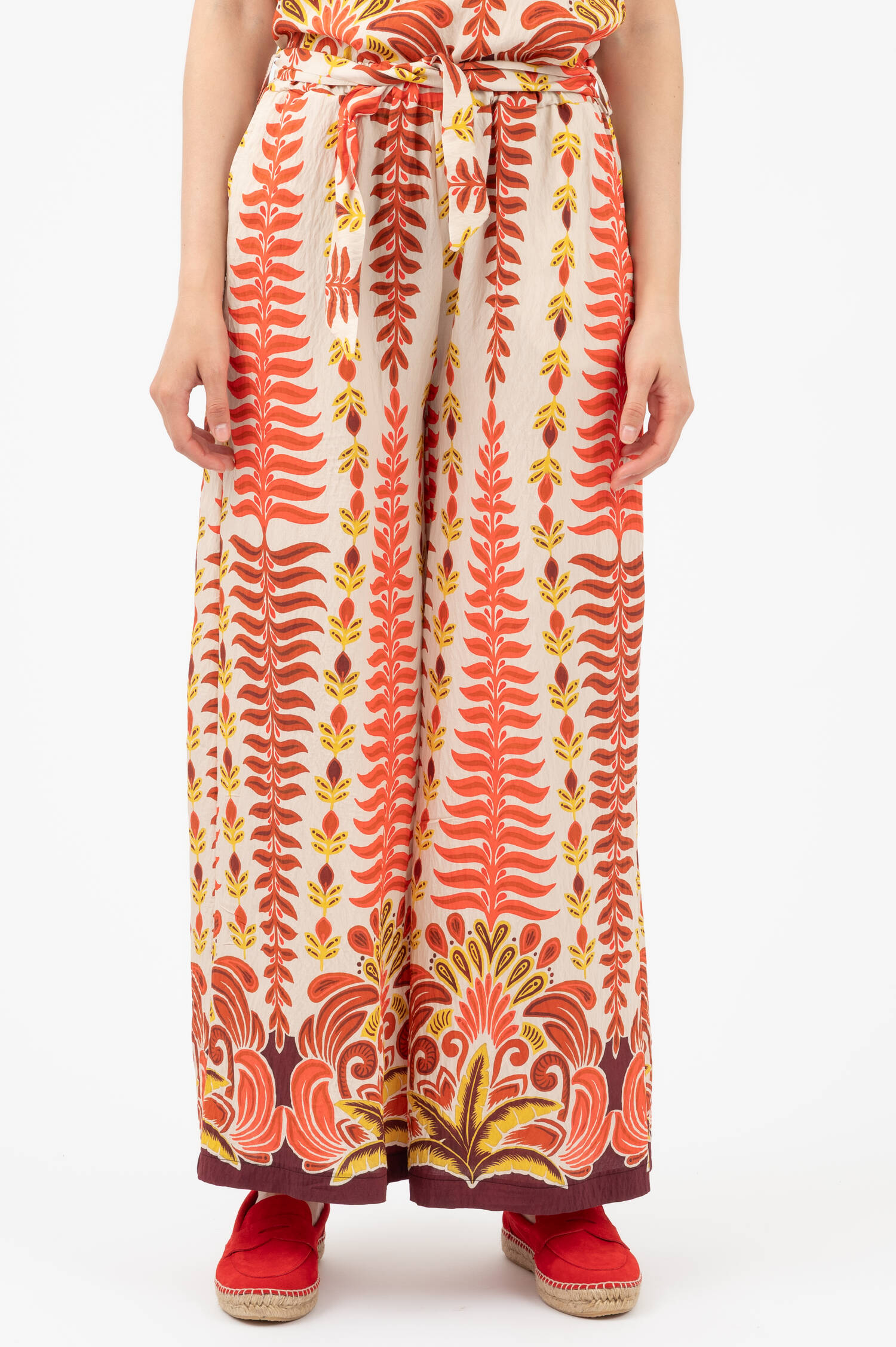 WIde-Leg Schlupfhose PERSOL in Orange WIde-Leg Schlupfhose PERSOL in Orange
