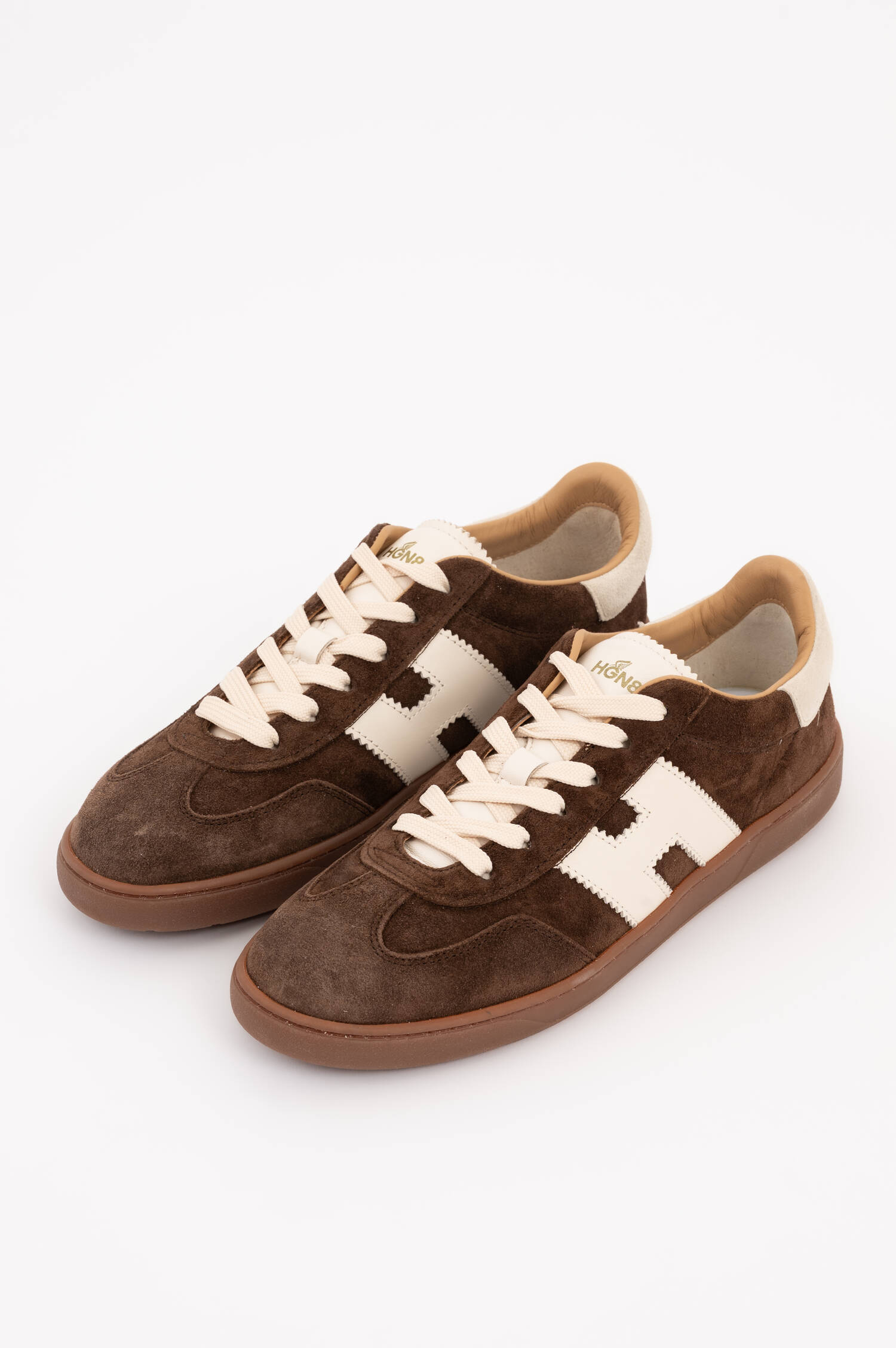 Suede Sneaker COOL in Braun/Beige Suede Sneaker COOL in Braun/Beige