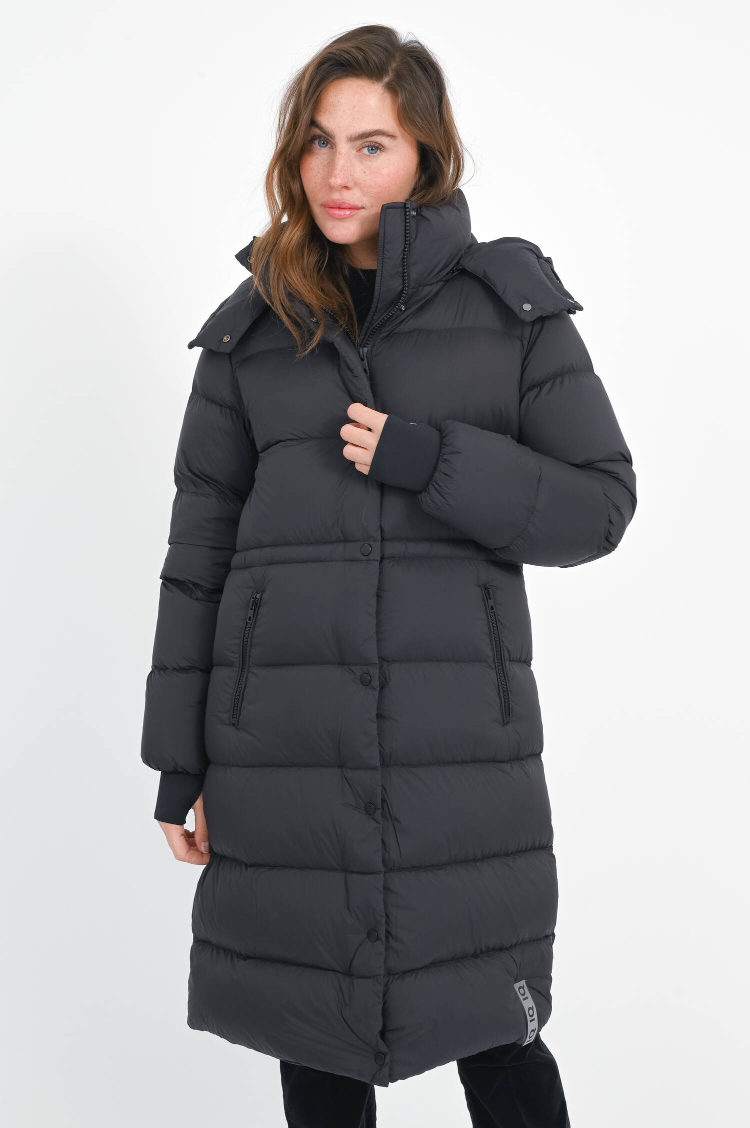 Steppmantel in Black Steppmantel in Black