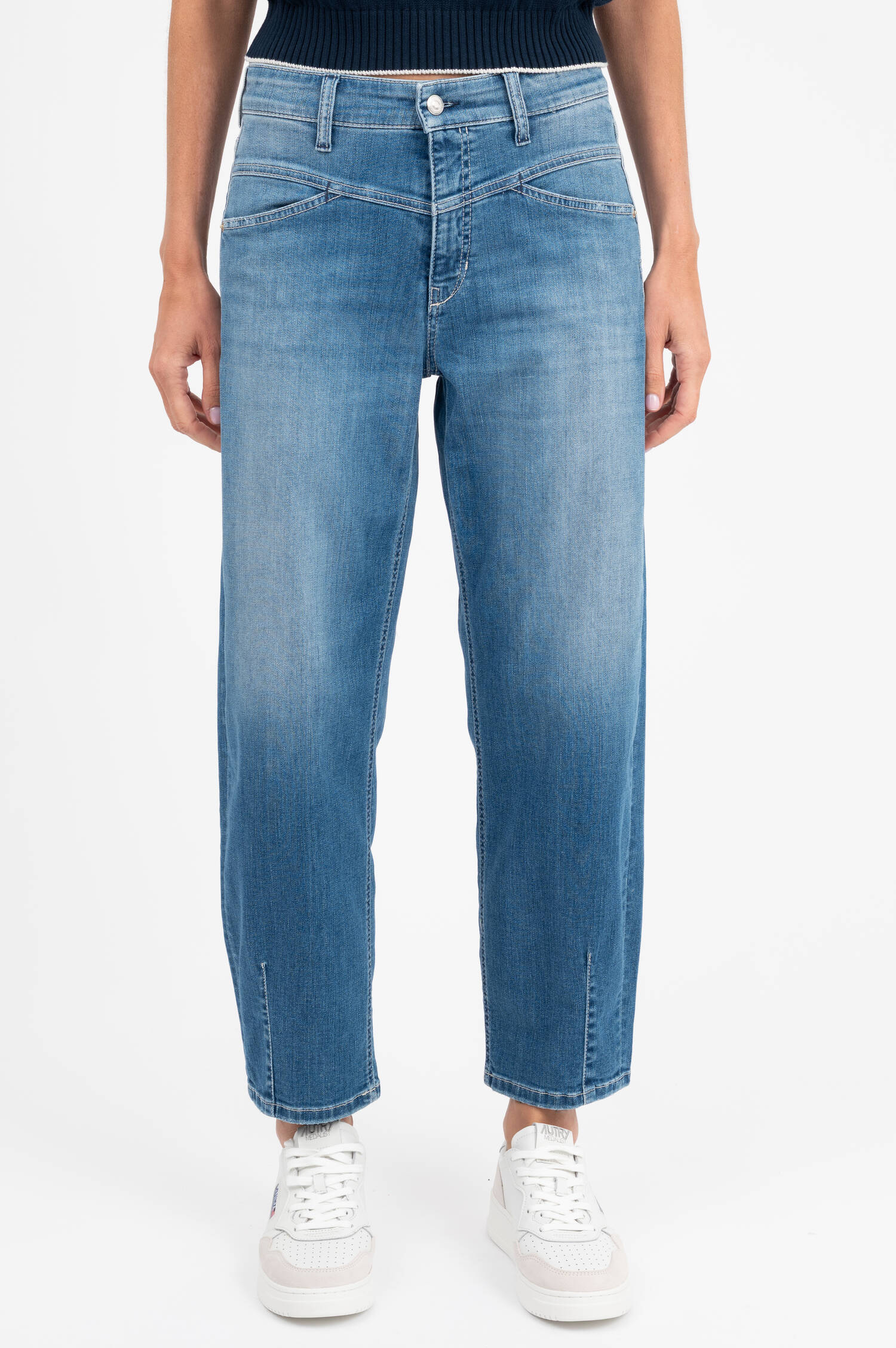 Barrel Jeans ELIN in Mittelblau Barrel Jeans ELIN in Mittelblau