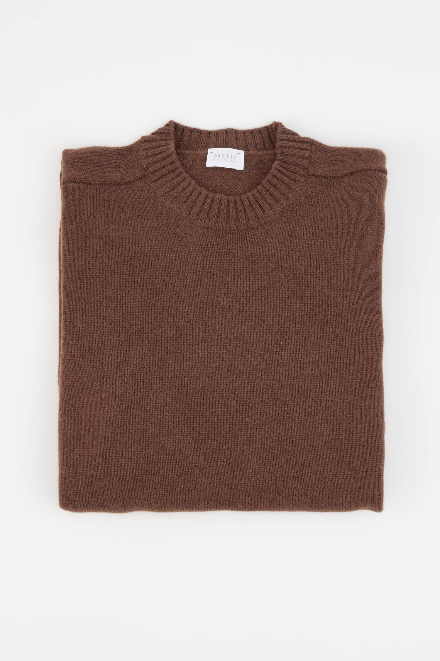 Woll-Cashmere-Pullover in Dunkelbraun Woll-Cashmere-Pullover in Dunkelbraun