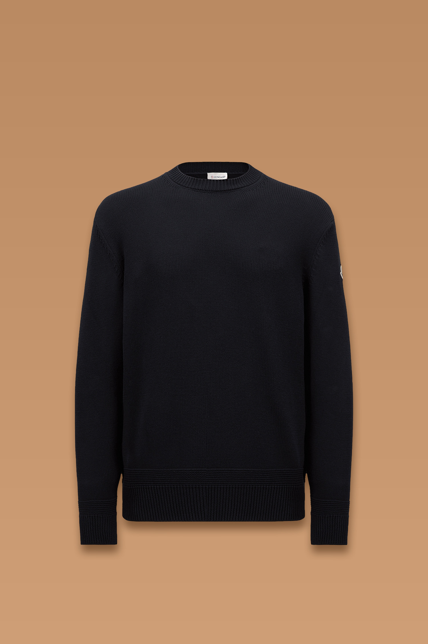 Feinstrick Pullover in Navy Blau