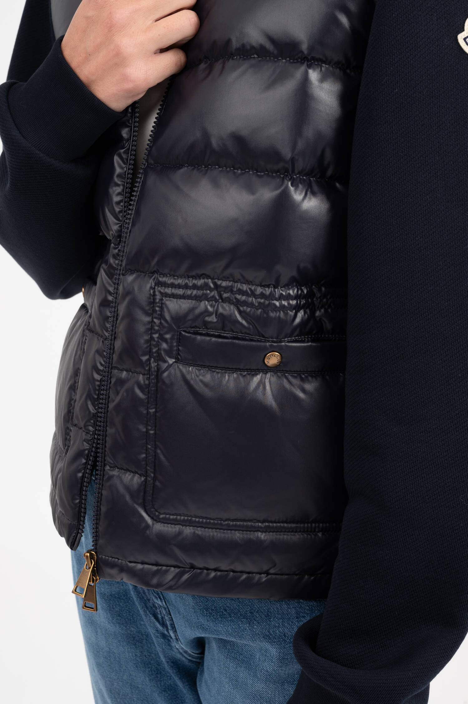 Hybrid Jacke in Navy Hybrid Jacke in Navy