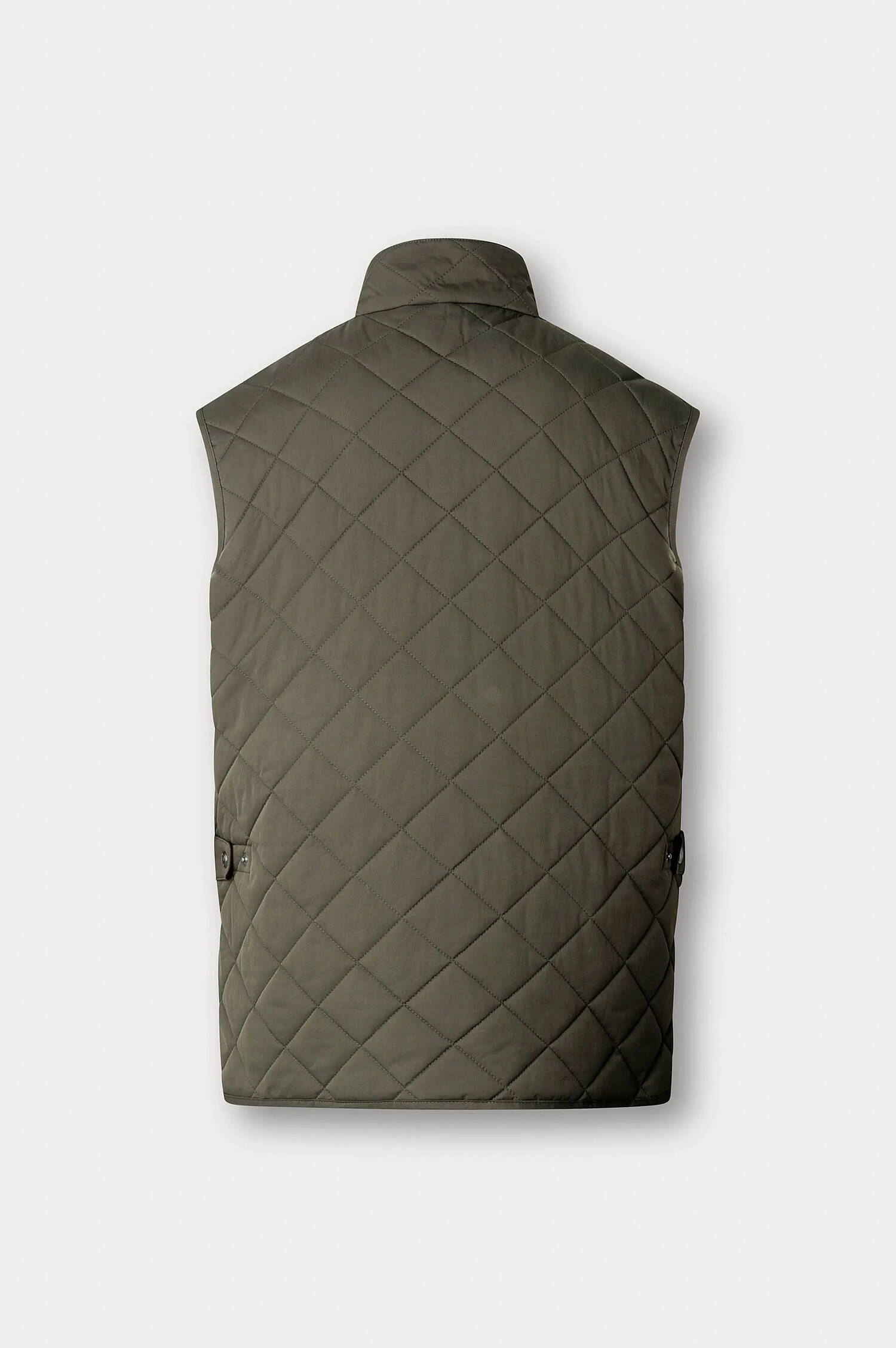Gestepptes Gilet in Oliv