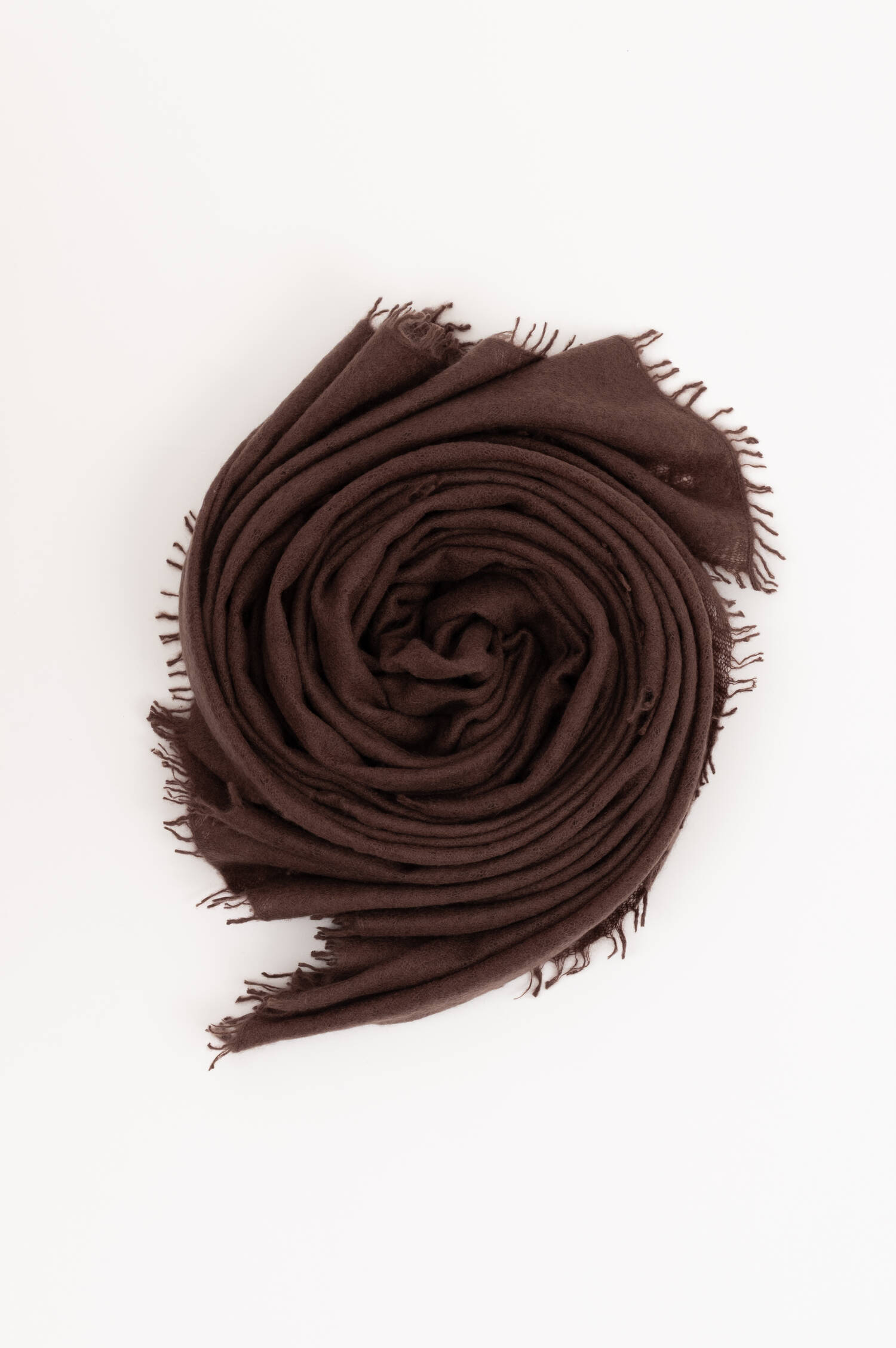 Cashmere Schal in Braun