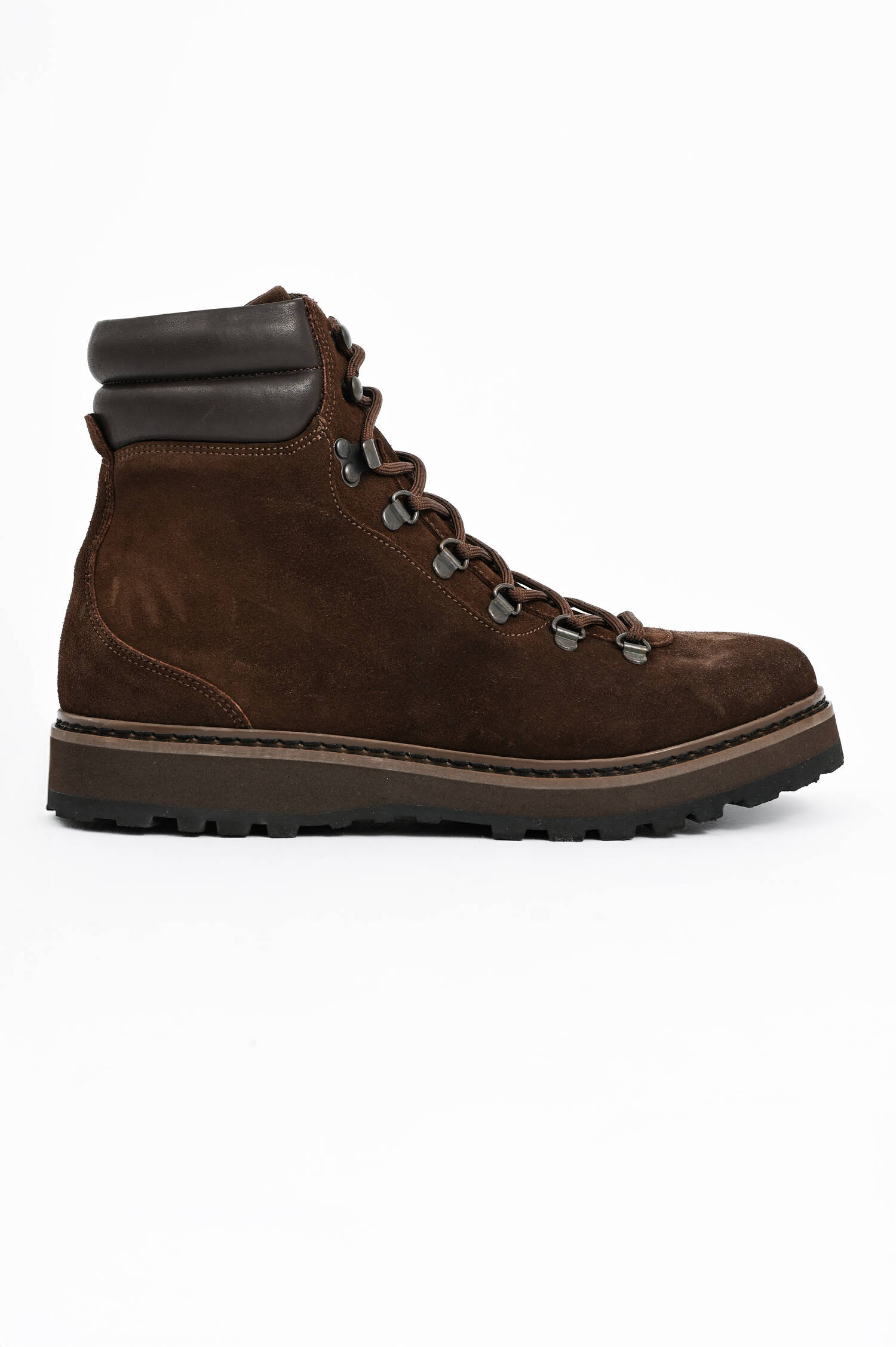 Veloursleder-Wanderschuh in Chocolate Black Veloursleder-Wanderschuh in Chocolate Black