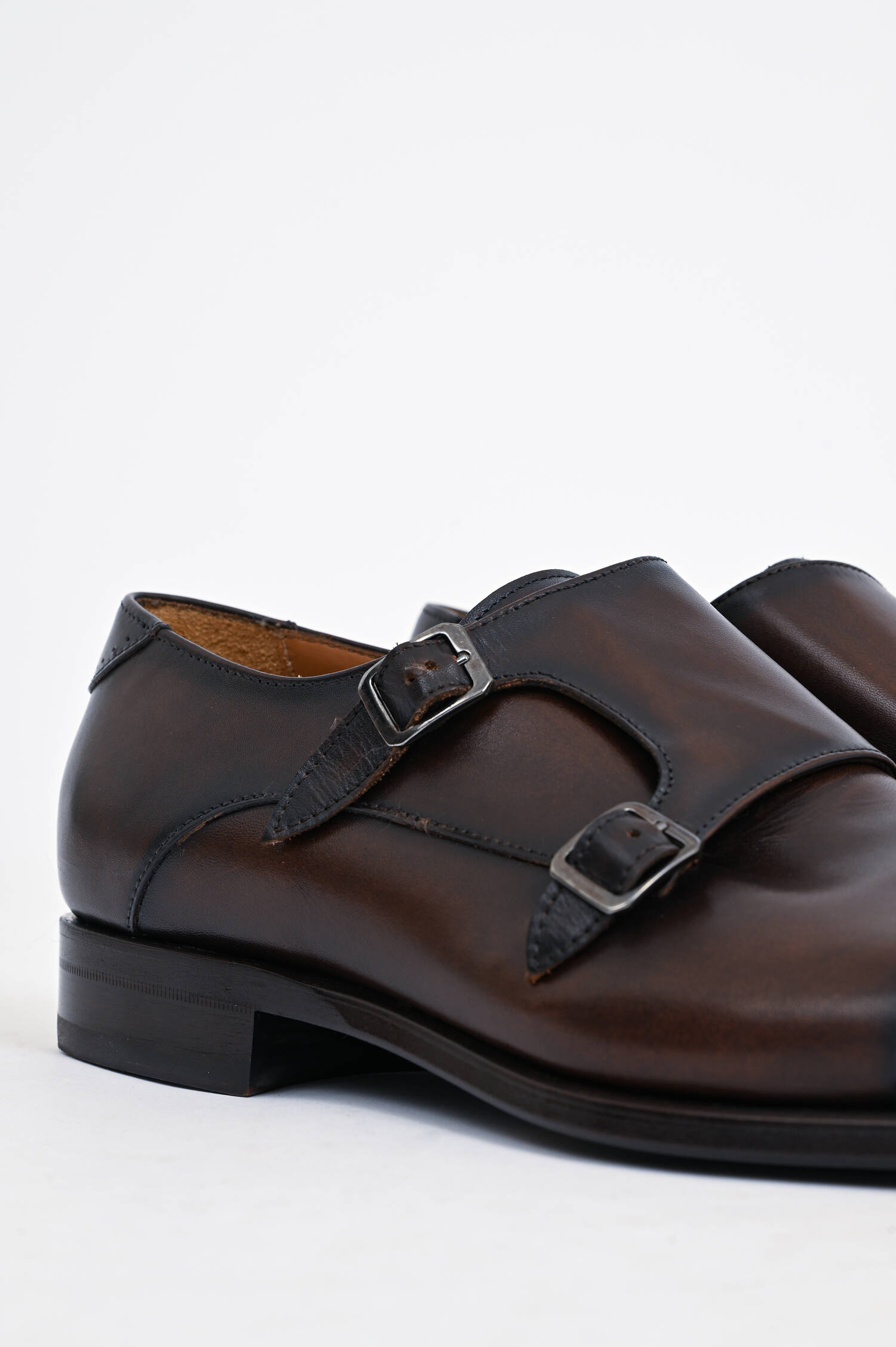 Monk-Strap Loafer in Dunkelbraun