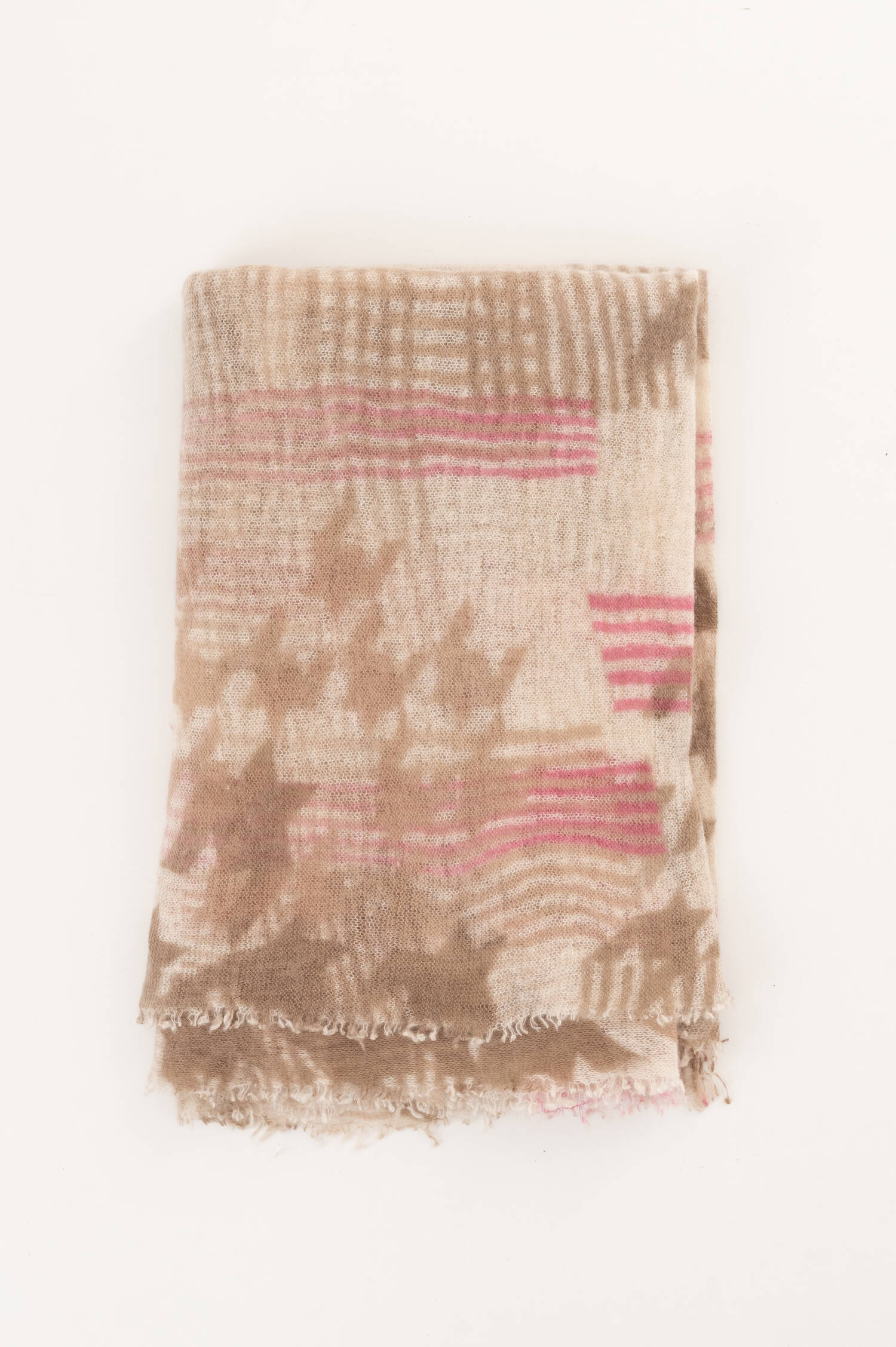 Cashmere Schal SHADOW in Beige
