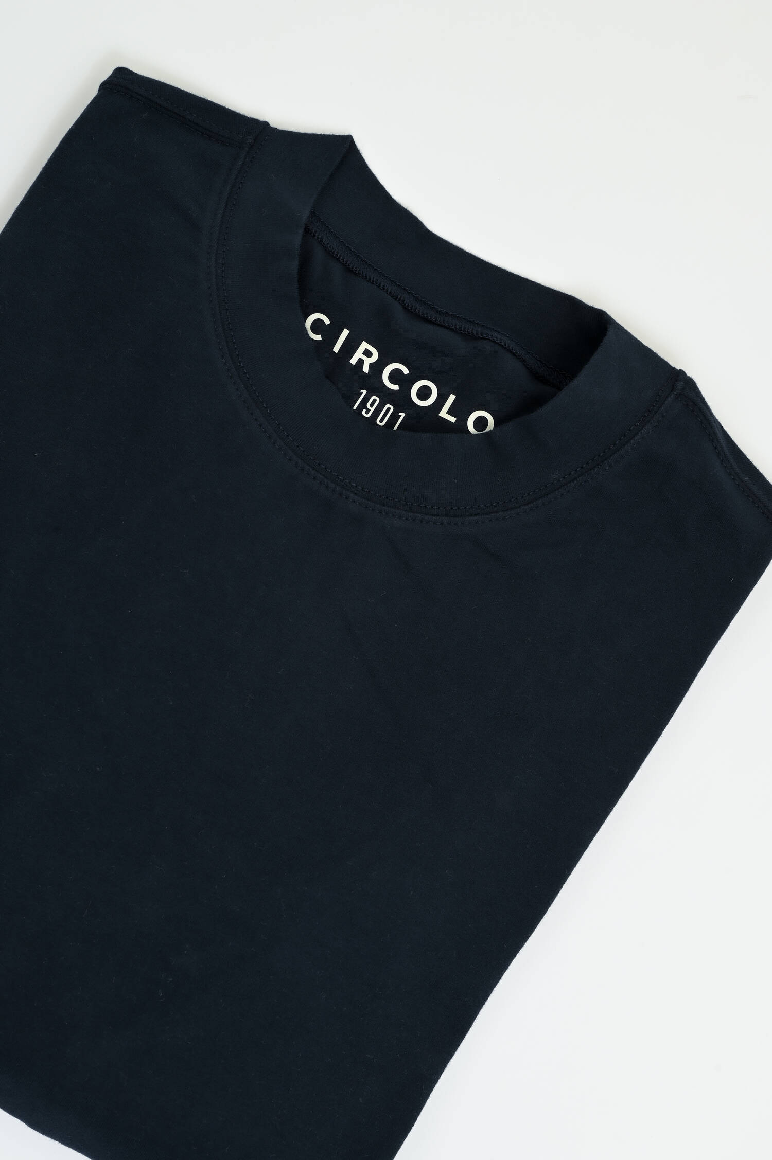 Loose Fit Langarm-Shirt in Navy