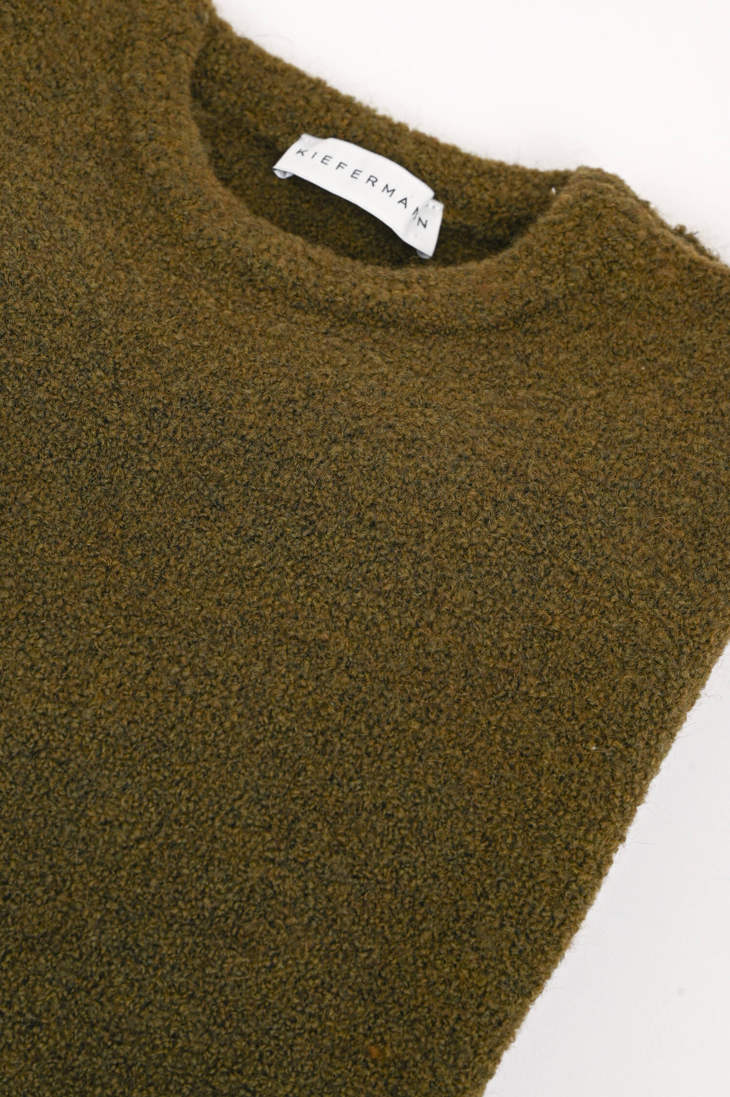 Wollmix Pullover in Khaki Wollmix Pullover in Khaki
