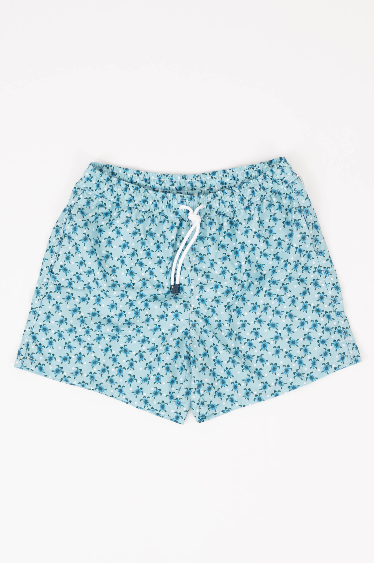 Badehose MADEIRA in Hellblau/Grün