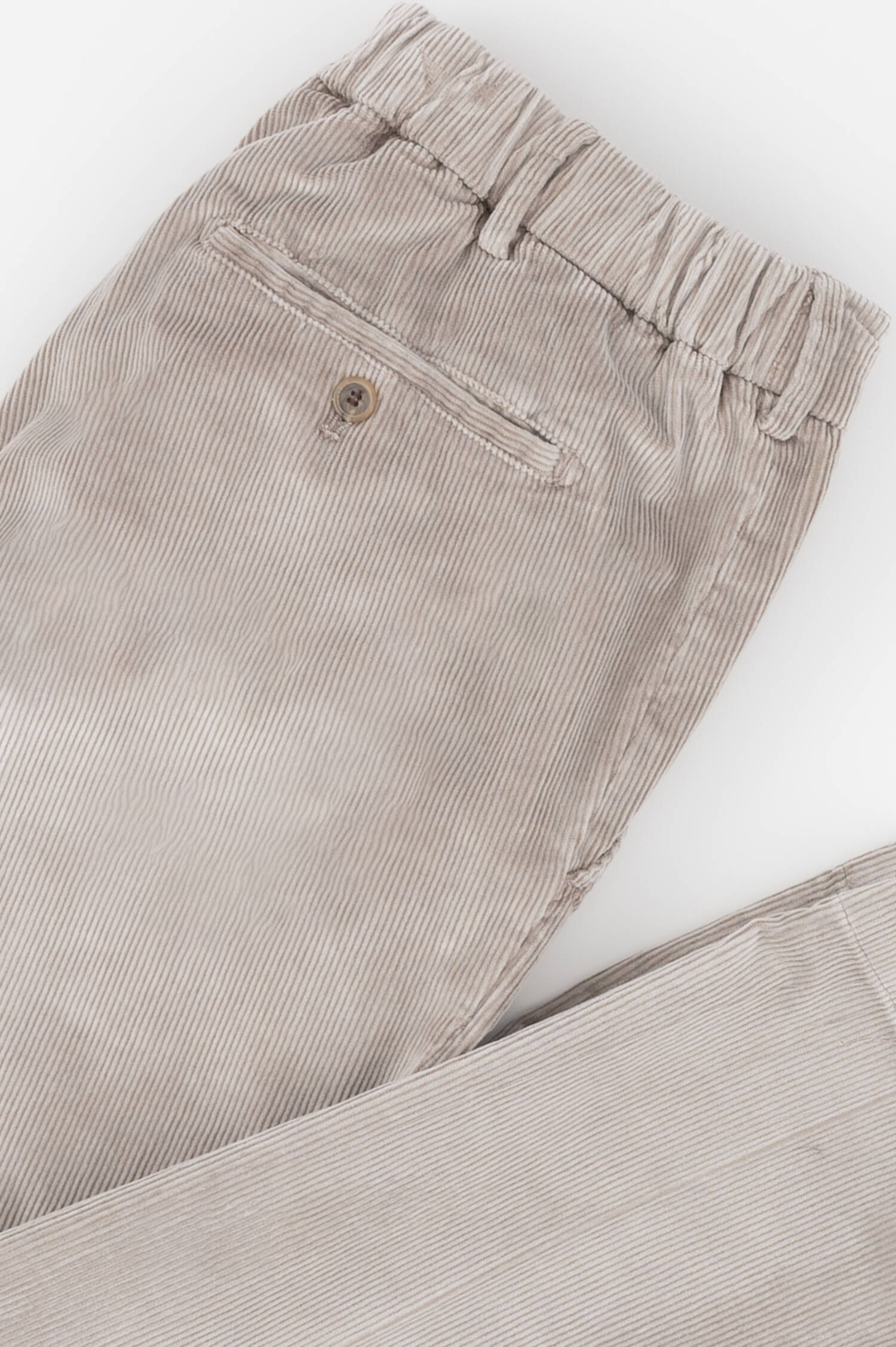 Cordhose mit Tunnelzug in Frosted Grau Cordhose mit Tunnelzug in Frosted Grau