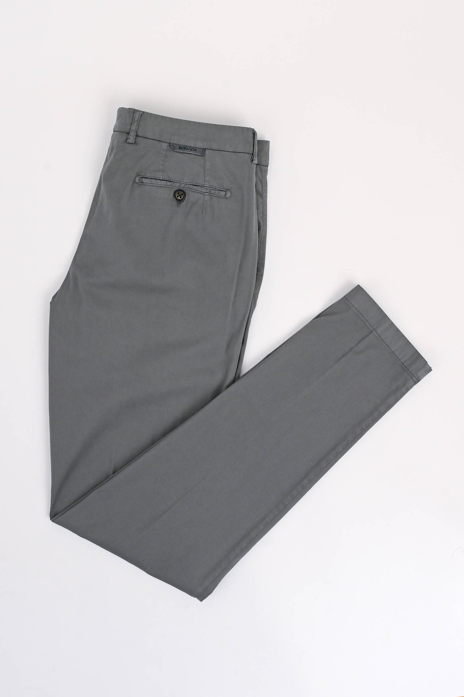 Hose aus Baumwolle und Seide in Grau