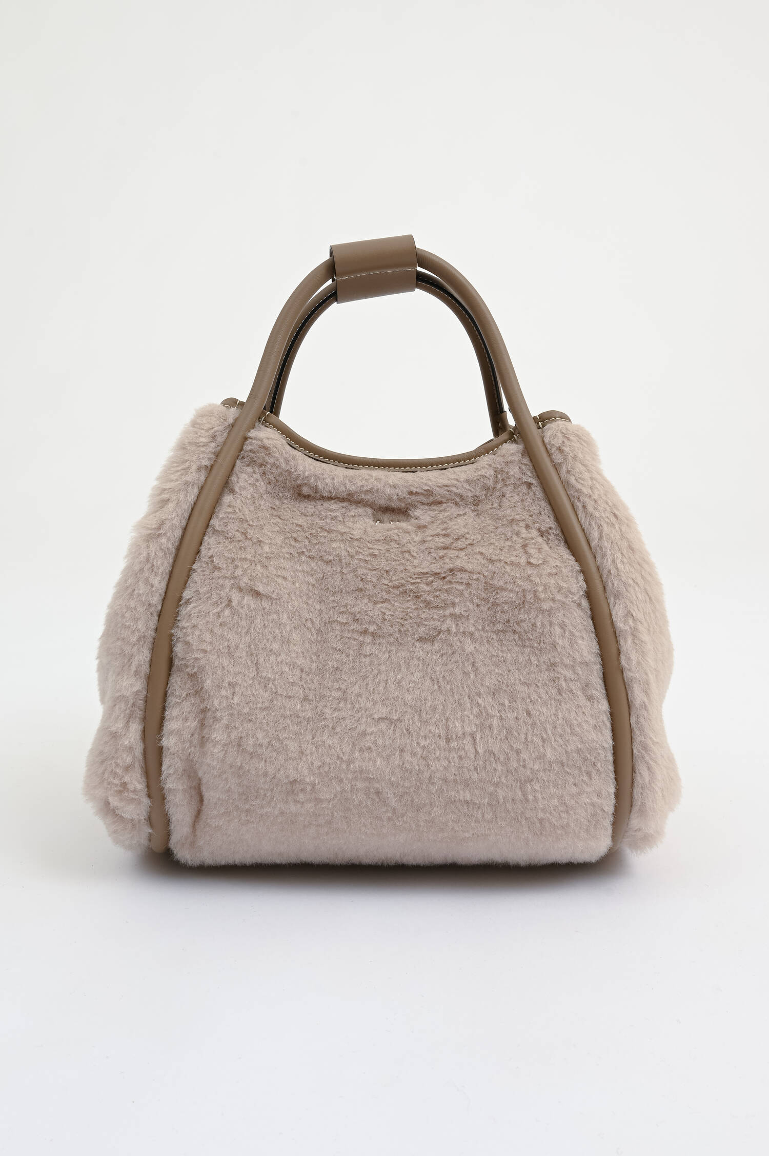 Teddyfell-Tasche MARINE in Sand