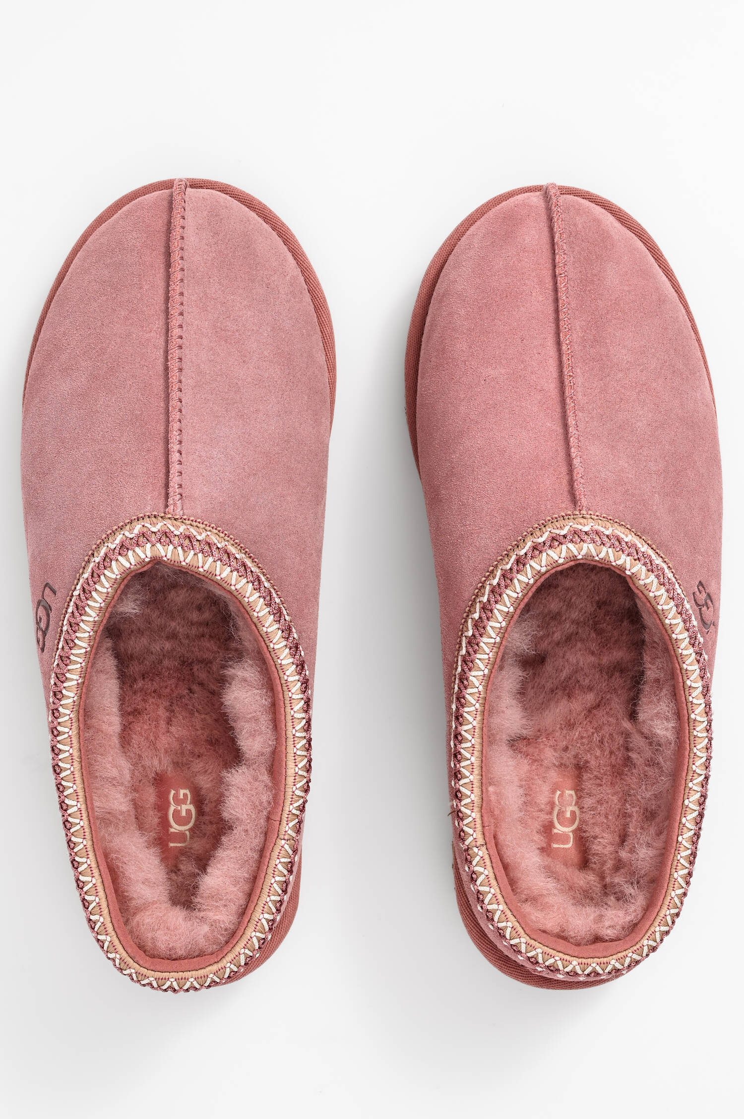 Lammfell-Pantoffel TASMAN in Rosa