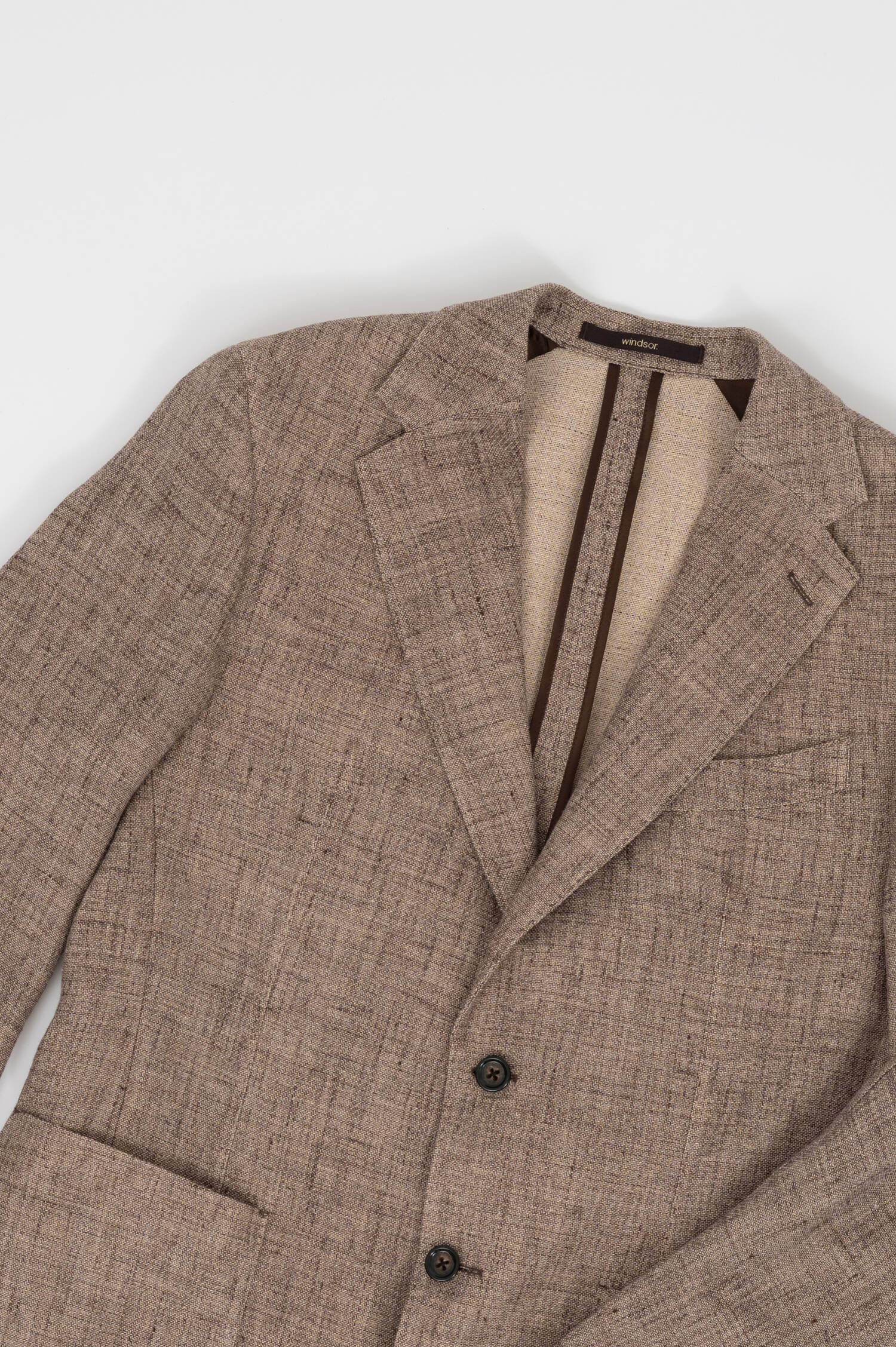 Sakko GIORNO in Braun meliert