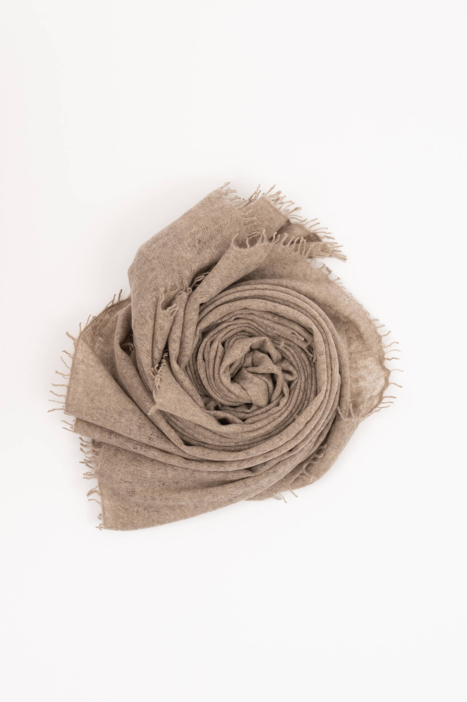 Cashmere Schal in Beige meliert Cashmere Schal in Beige meliert