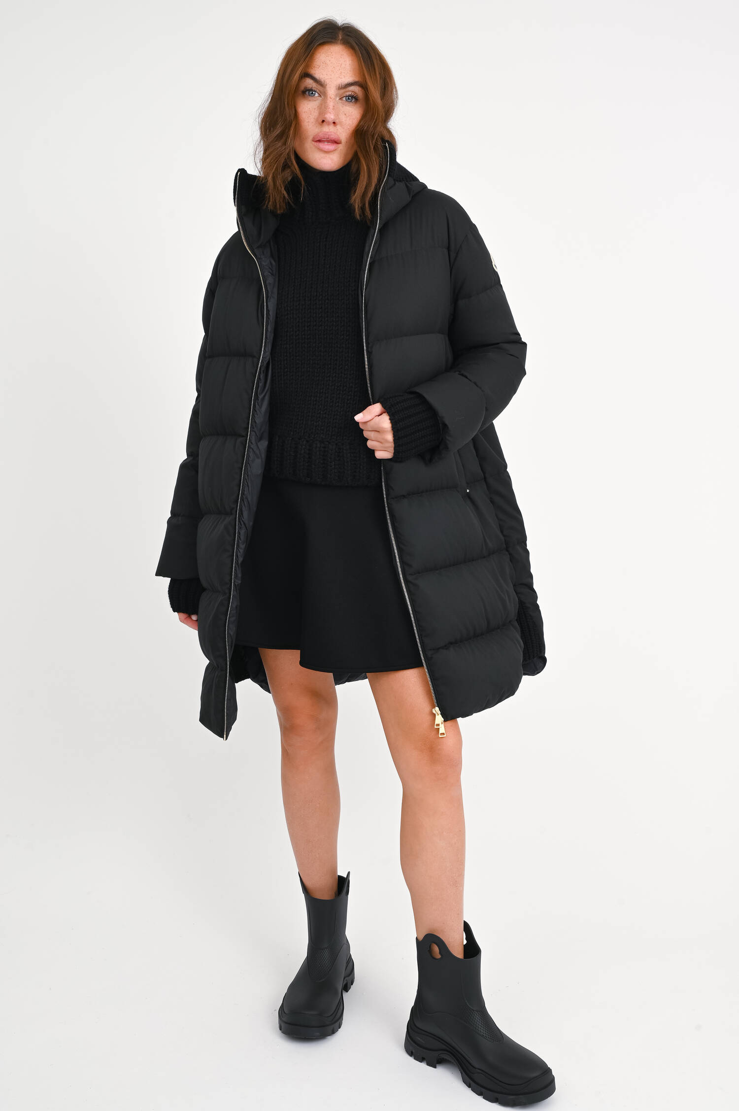 Daunenmantel BLAMONT in Schwarz Daunenmantel BLAMONT in Schwarz