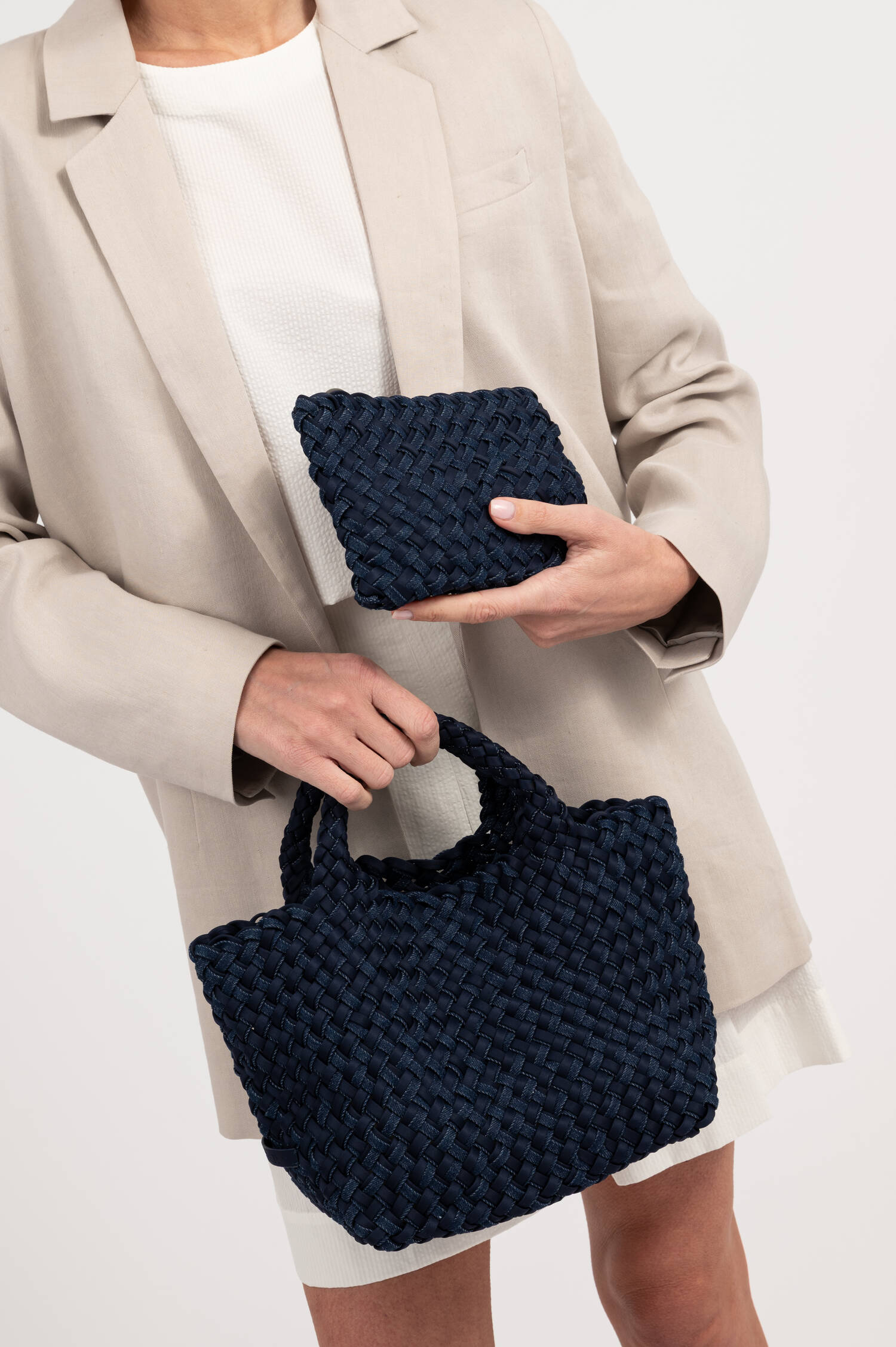 Handtasche ST.BARTH SMALL in Navy