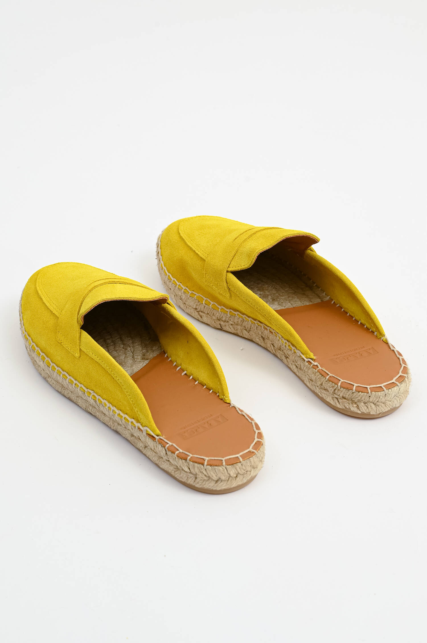 Mokassin Slipper SERRAJE in Gelb