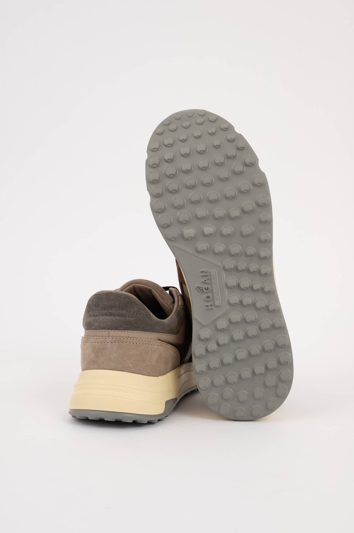 Sneaker HYPERLIGHT in Braun/Beige