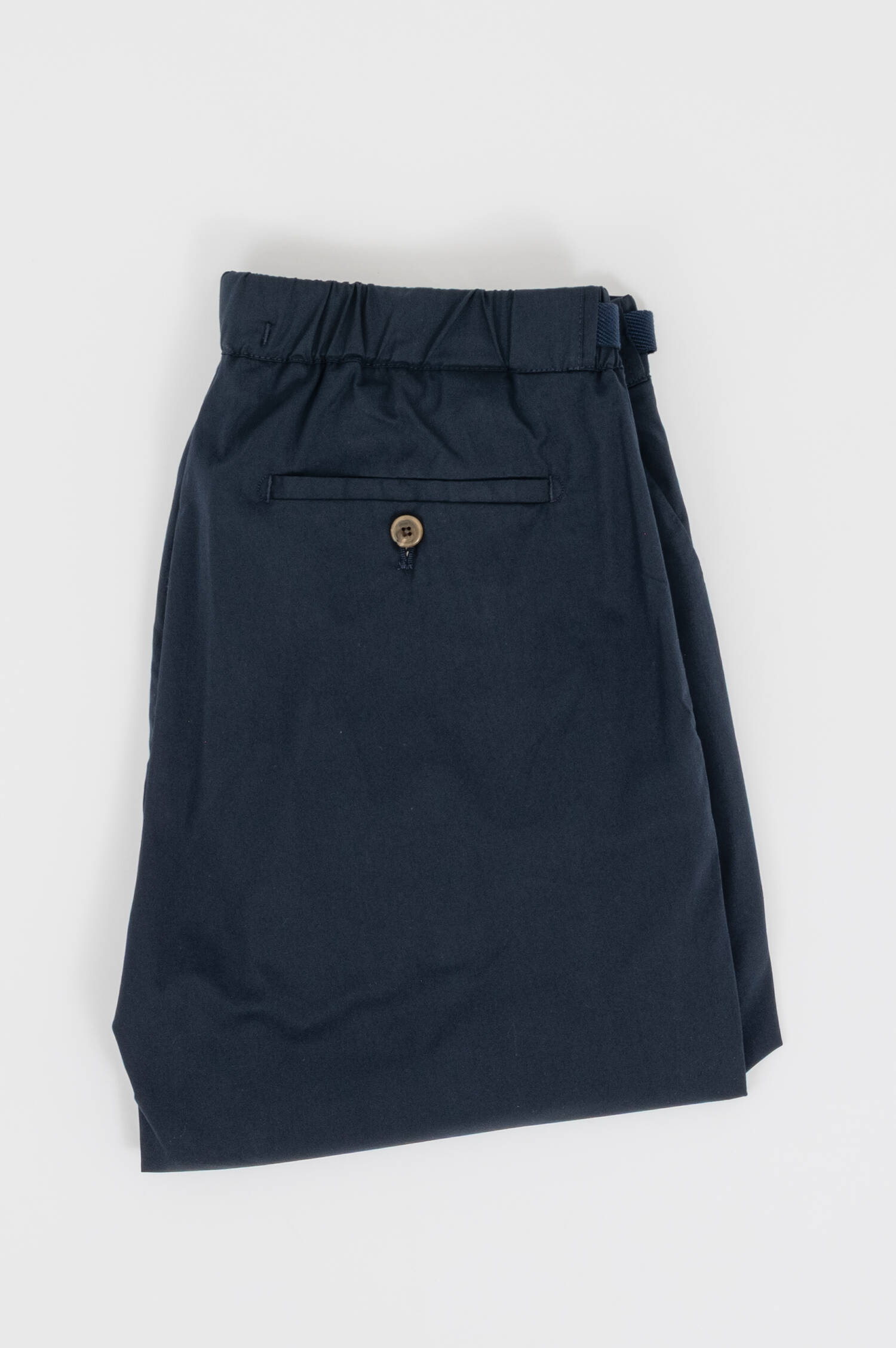 Chinohose aus Baumwoll-Mix in Navy