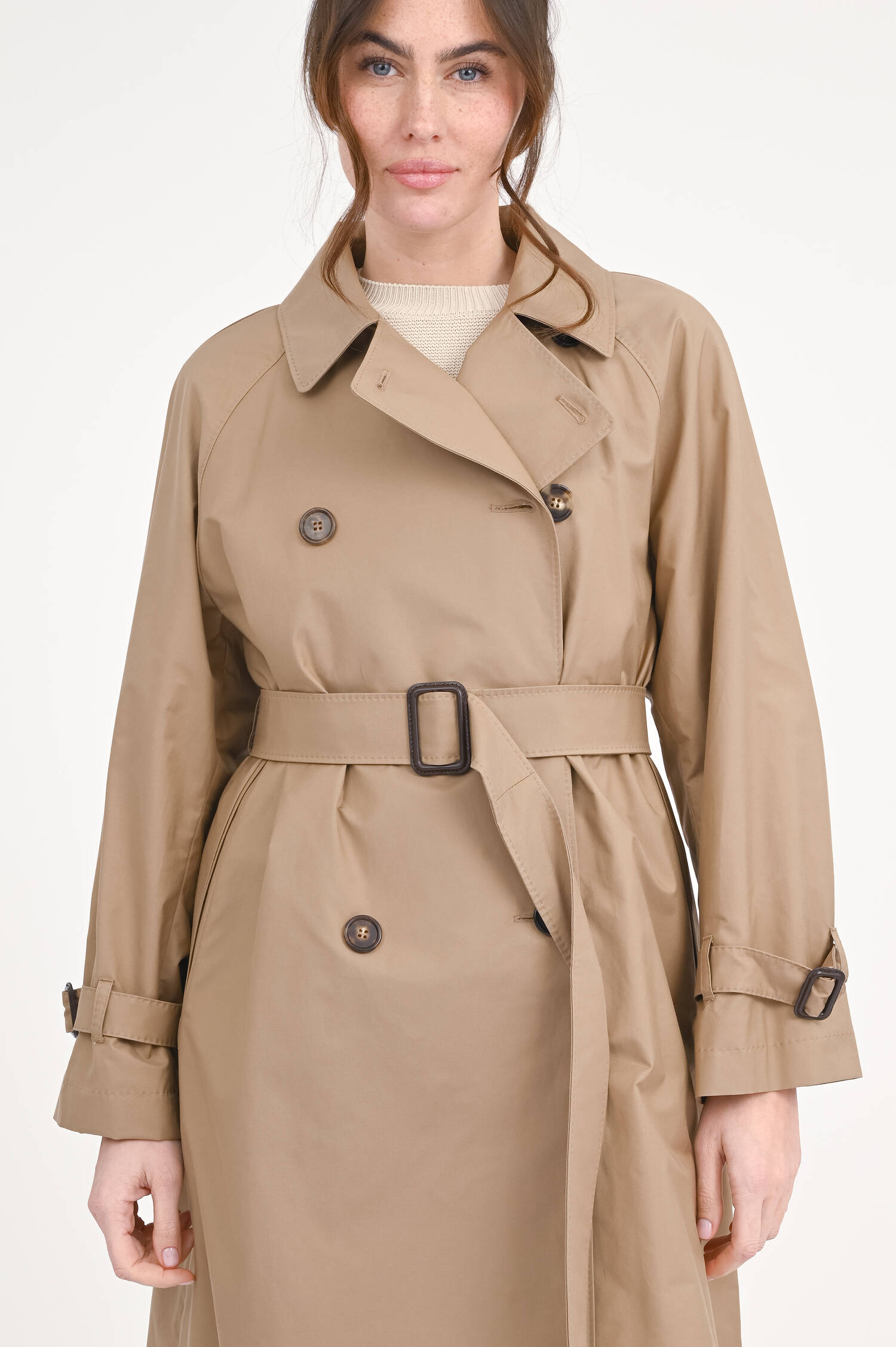 Trenchcoat in Camel