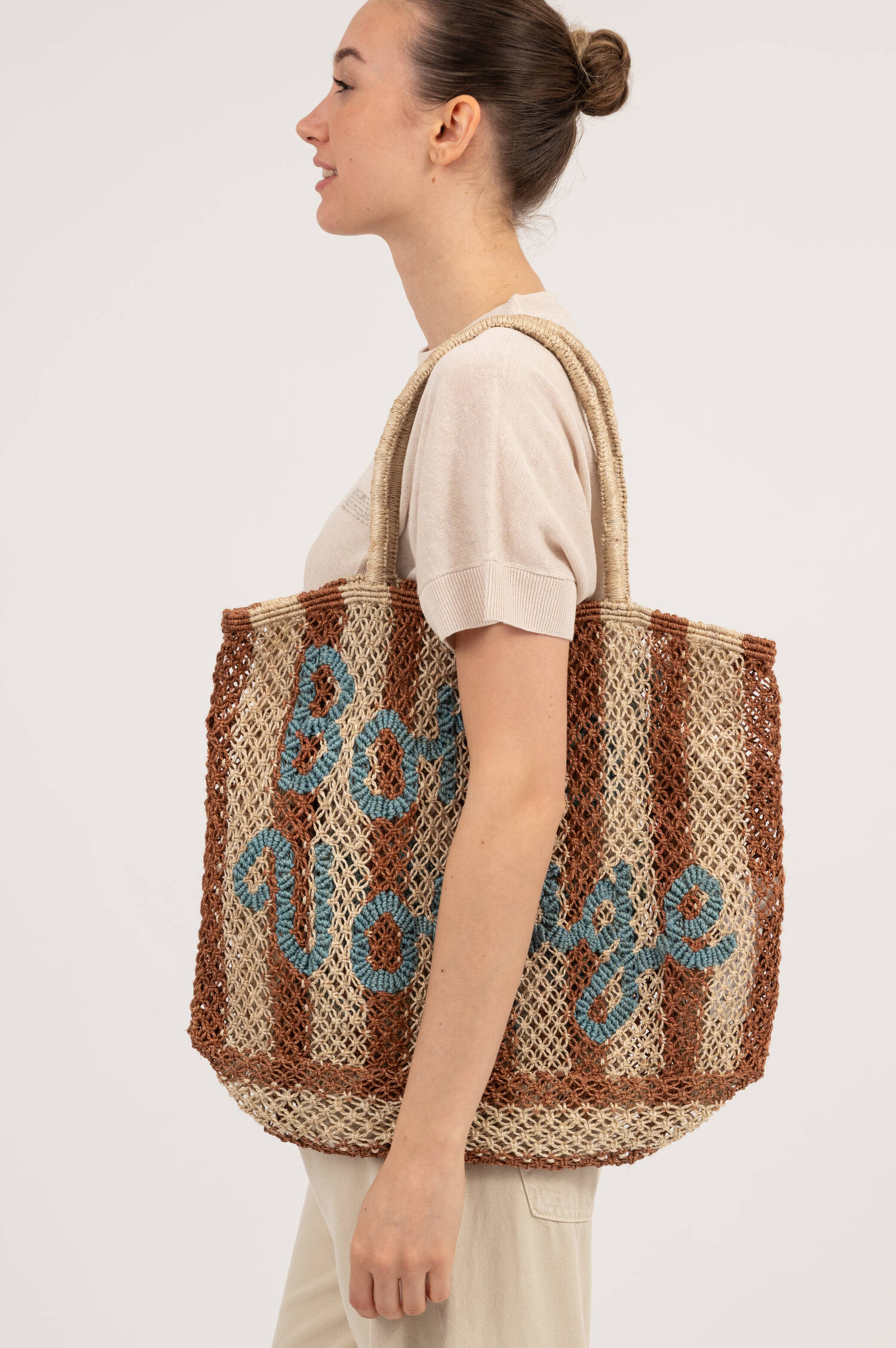 Shopper BARRY BON VOYAGE in Braun/Natur