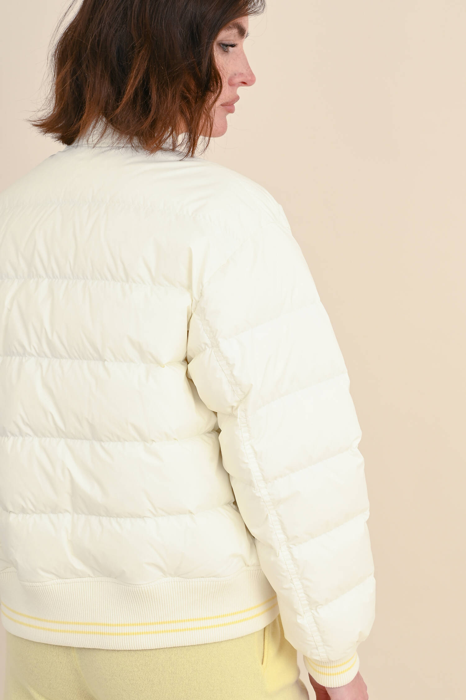 Bomberjacke ARGO in Naturweiß Bomberjacke ARGO in Naturweiß