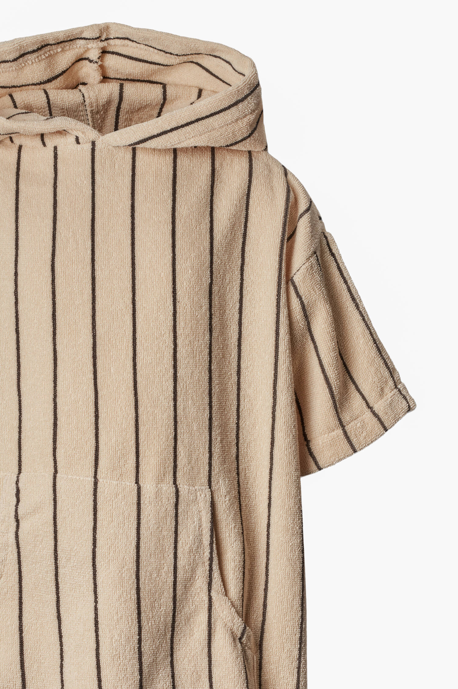 Kinder-Poncho NARAM in Creme/Grau Kinder-Poncho NARAM in Creme/Grau