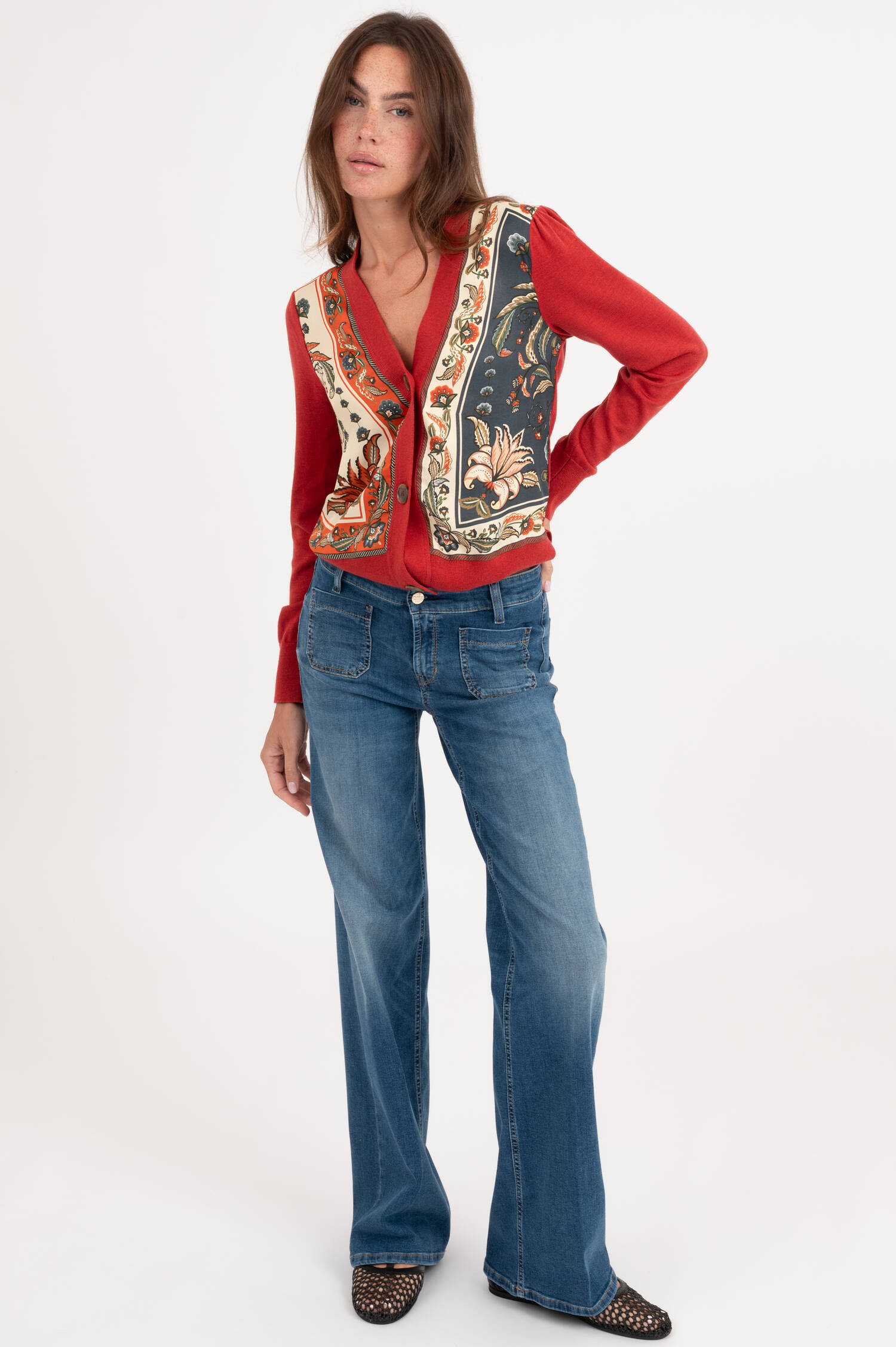 Jeans AMARA in Mittelblau