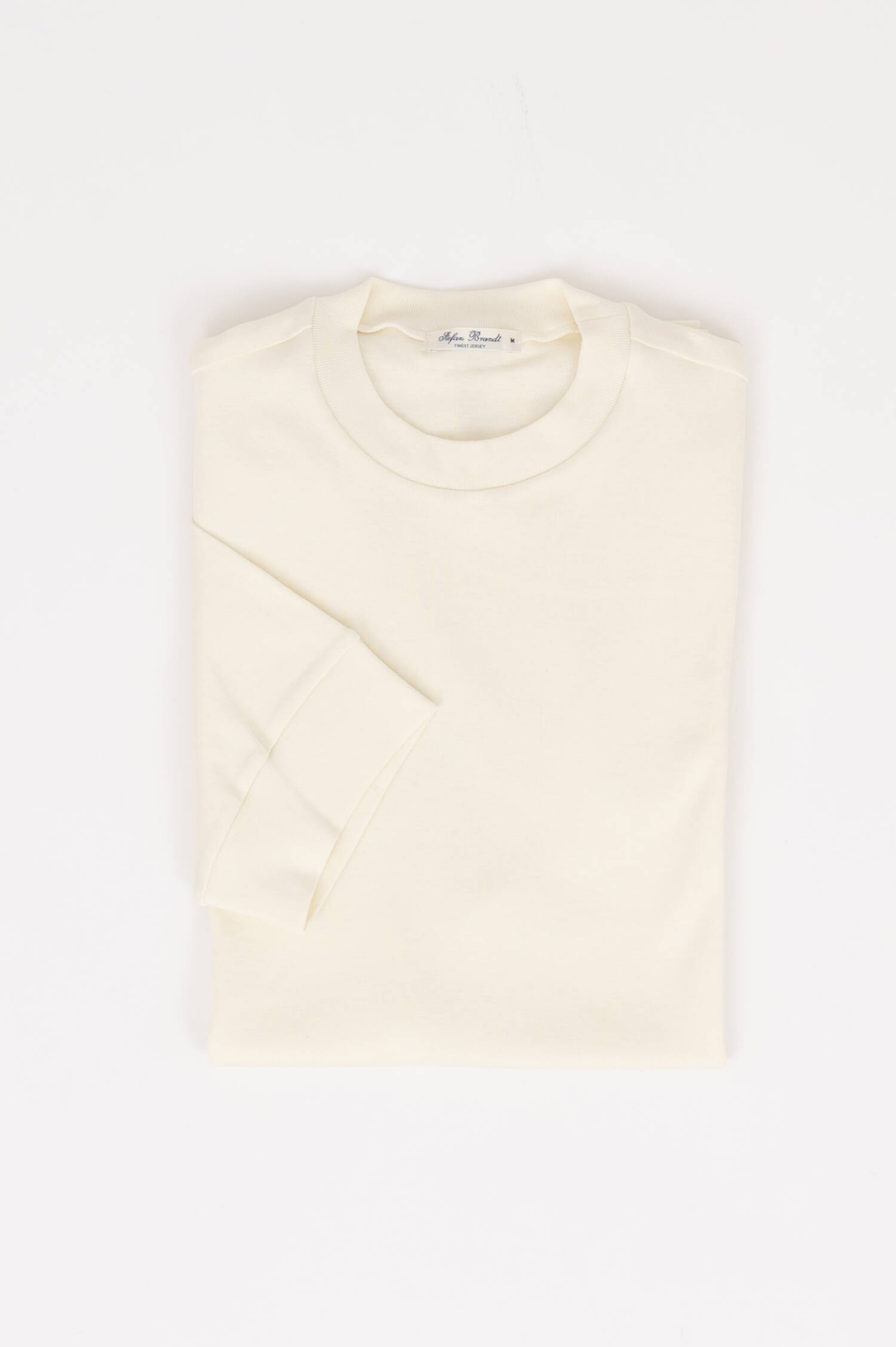 T-shirt aus Baumwolle in Ecru