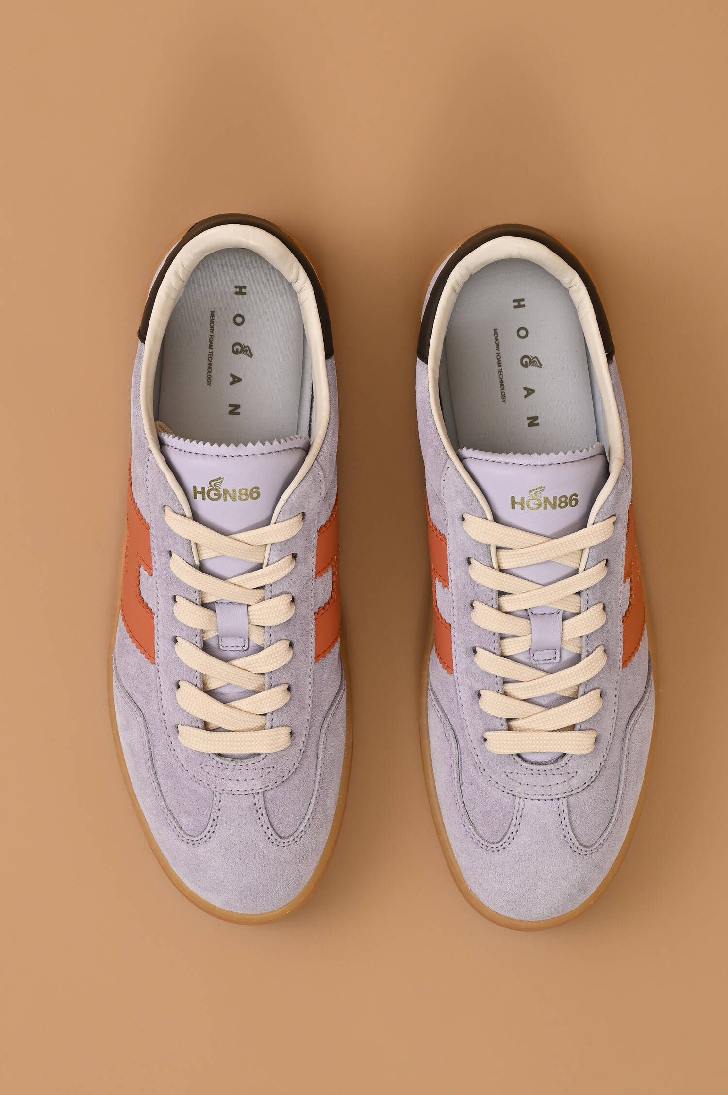 Sneaker COOL in Fliederviolett/Orange