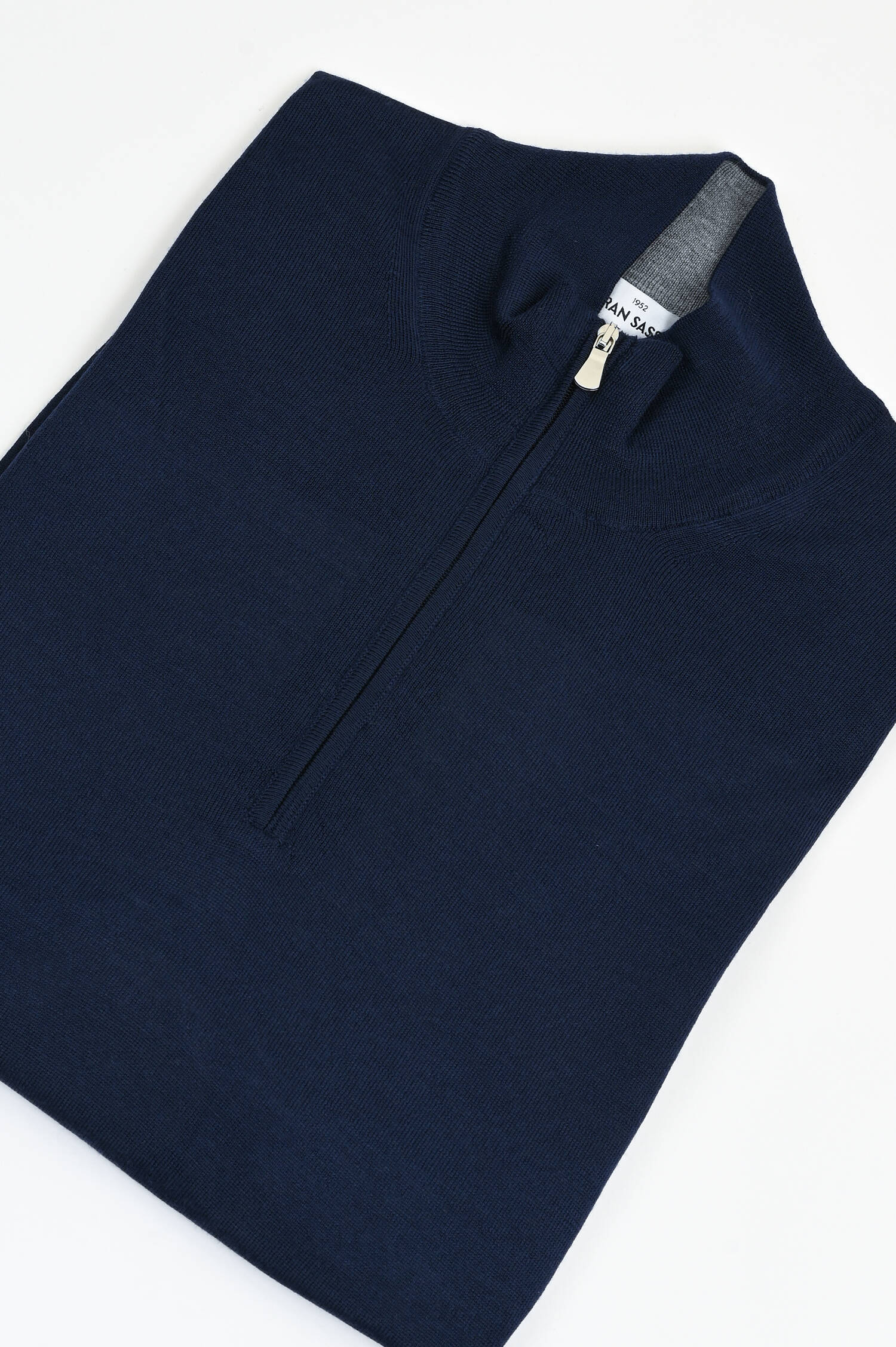 Feinstrick Troyer in Navy
