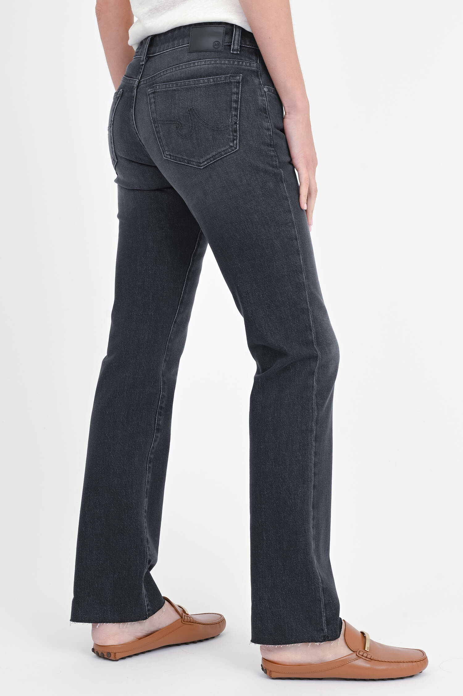 Straight Jeans URSULA in Vintage Grey